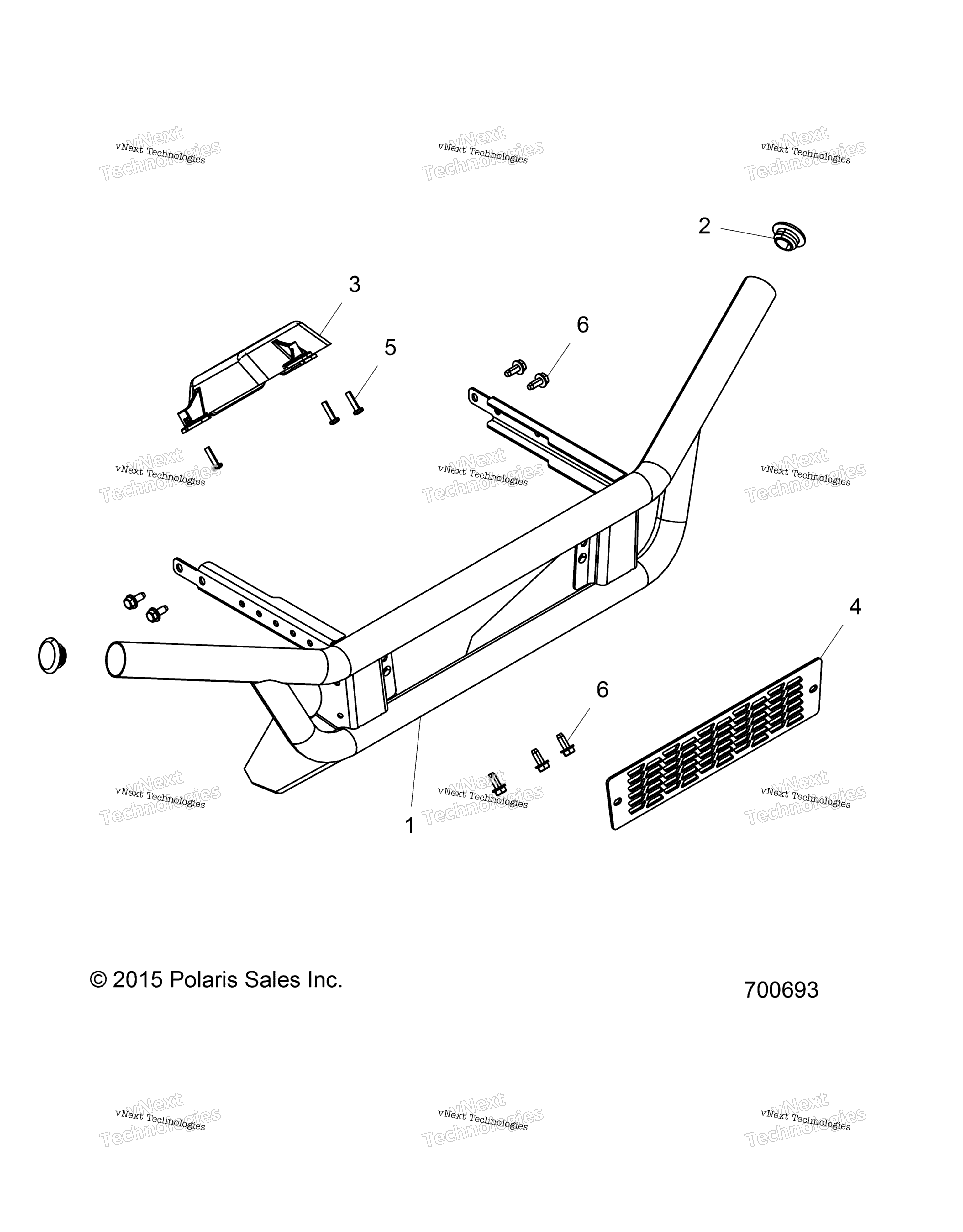 Chassis, передний Bumper