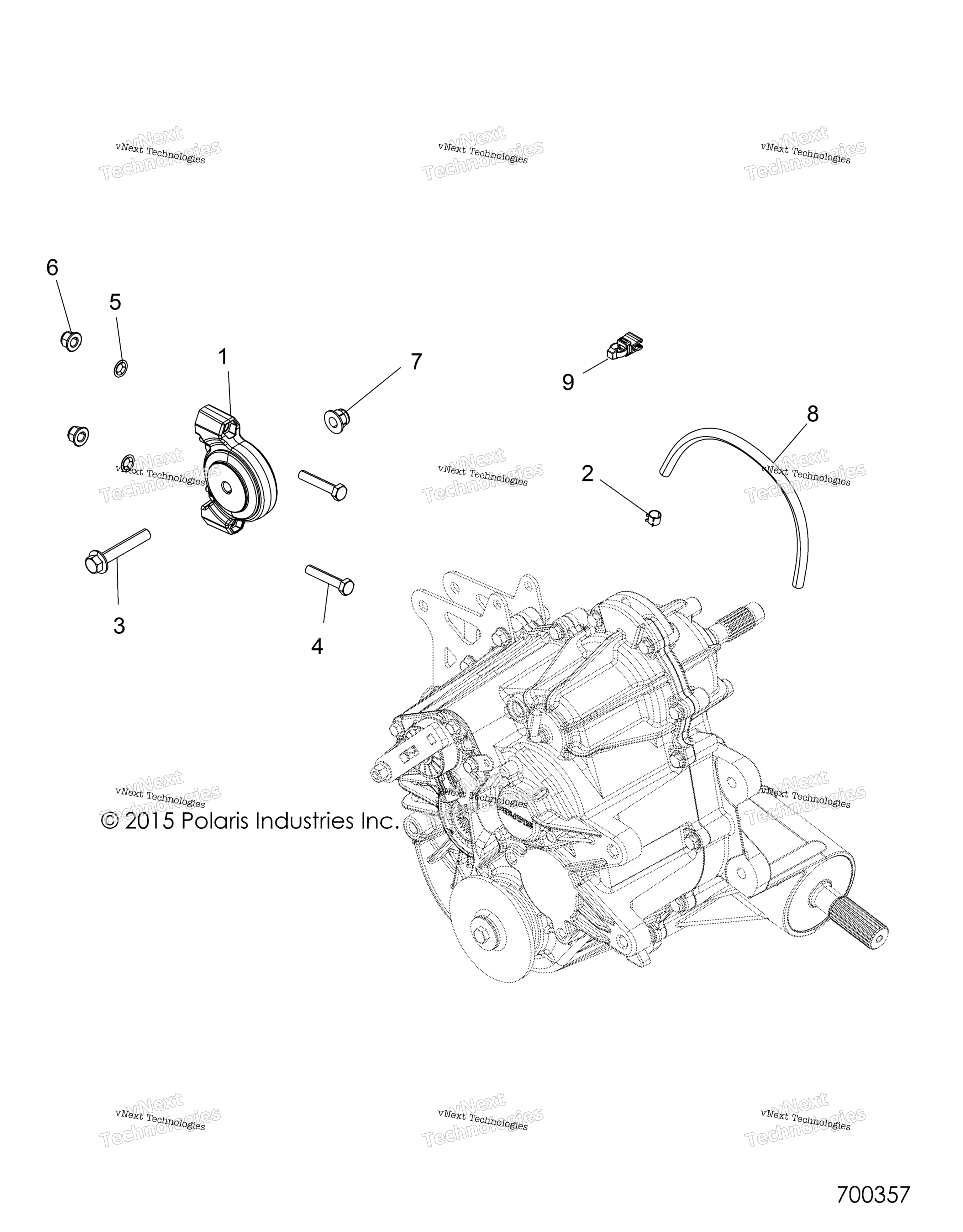 Трансмиссия, главный редуктор Mounting R16rtad1a1/E1