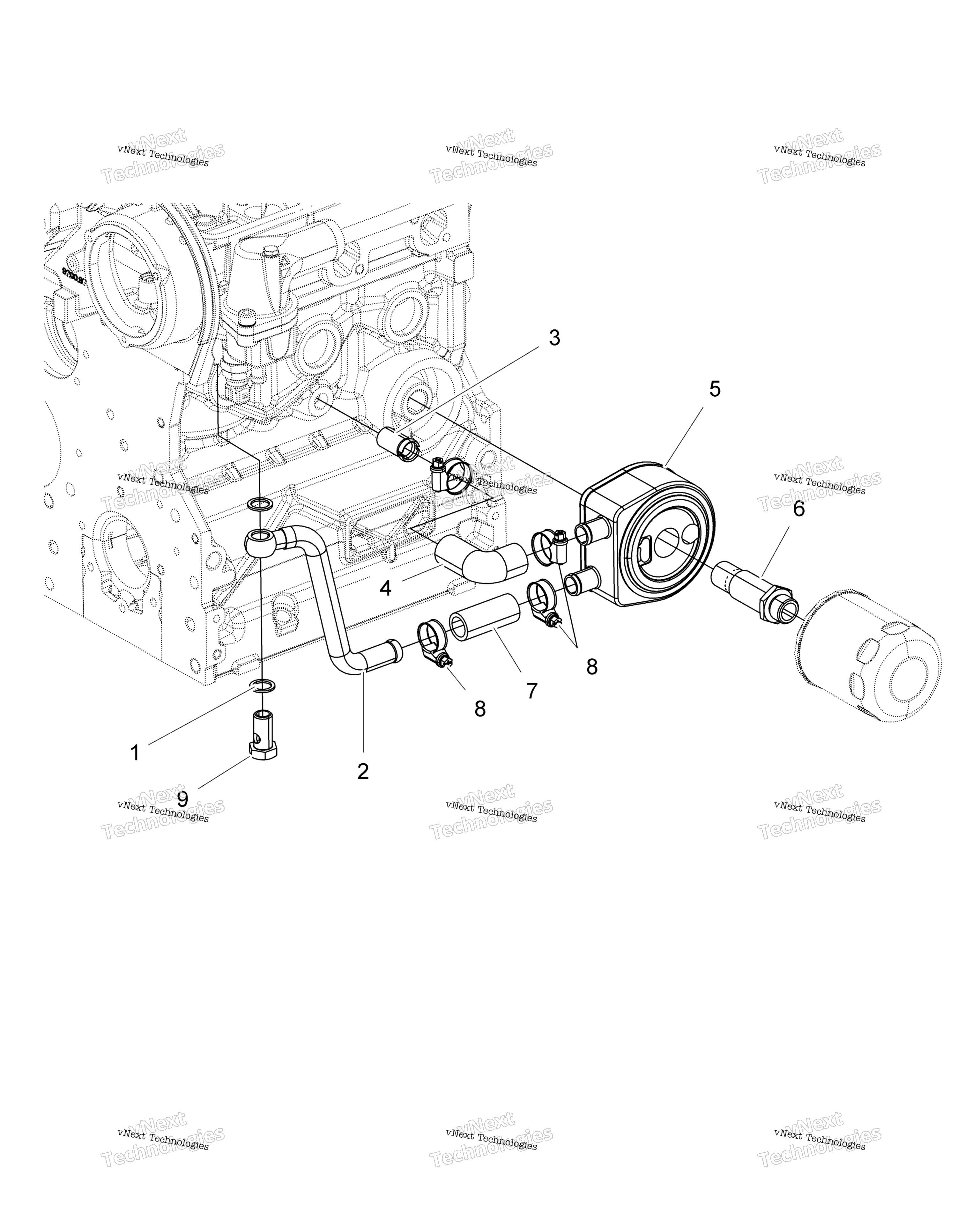 Engine, масляный охлаждение System R16rtad1a1 / E1