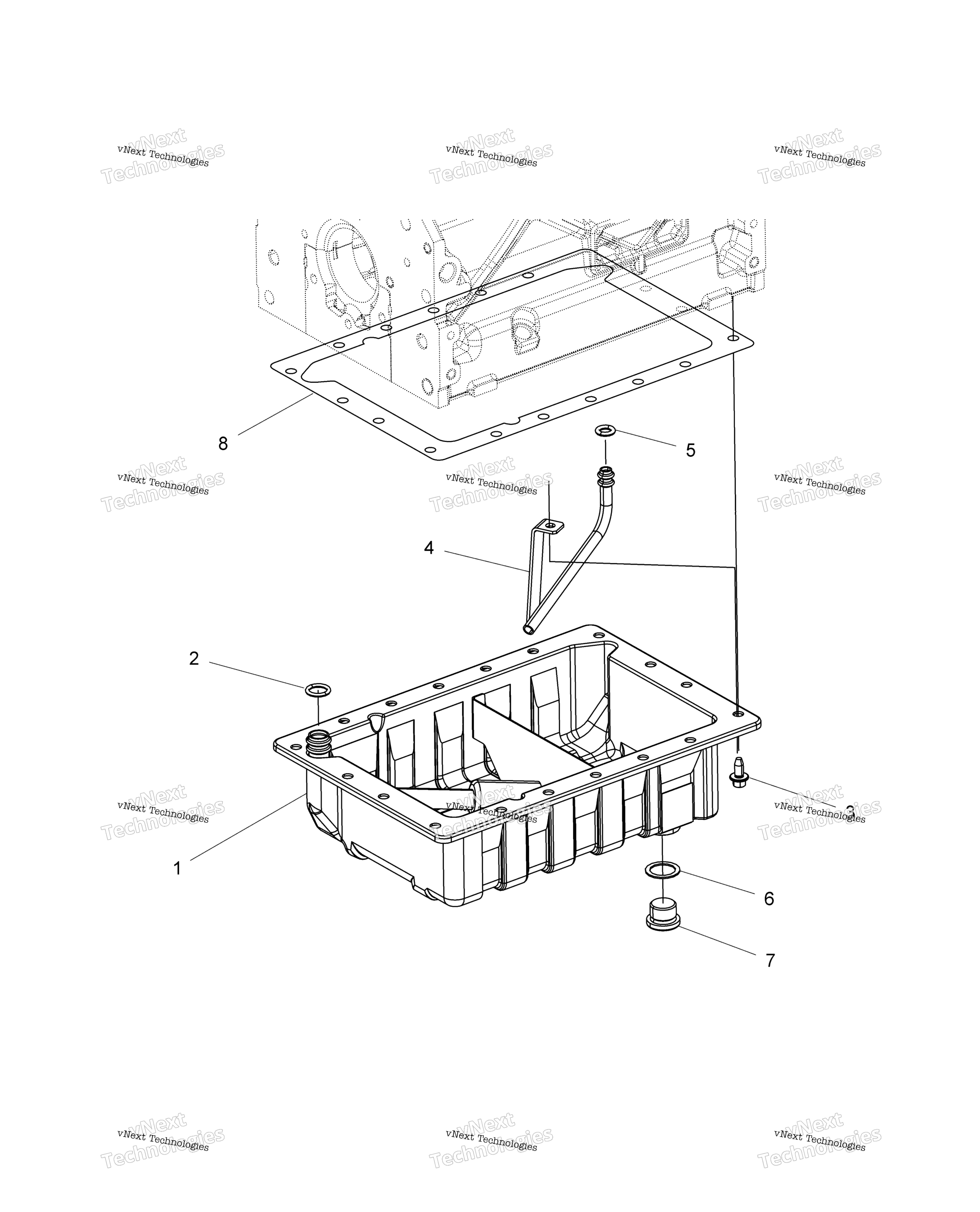 Engine, масляный поддон R16rtad1a1 / E1