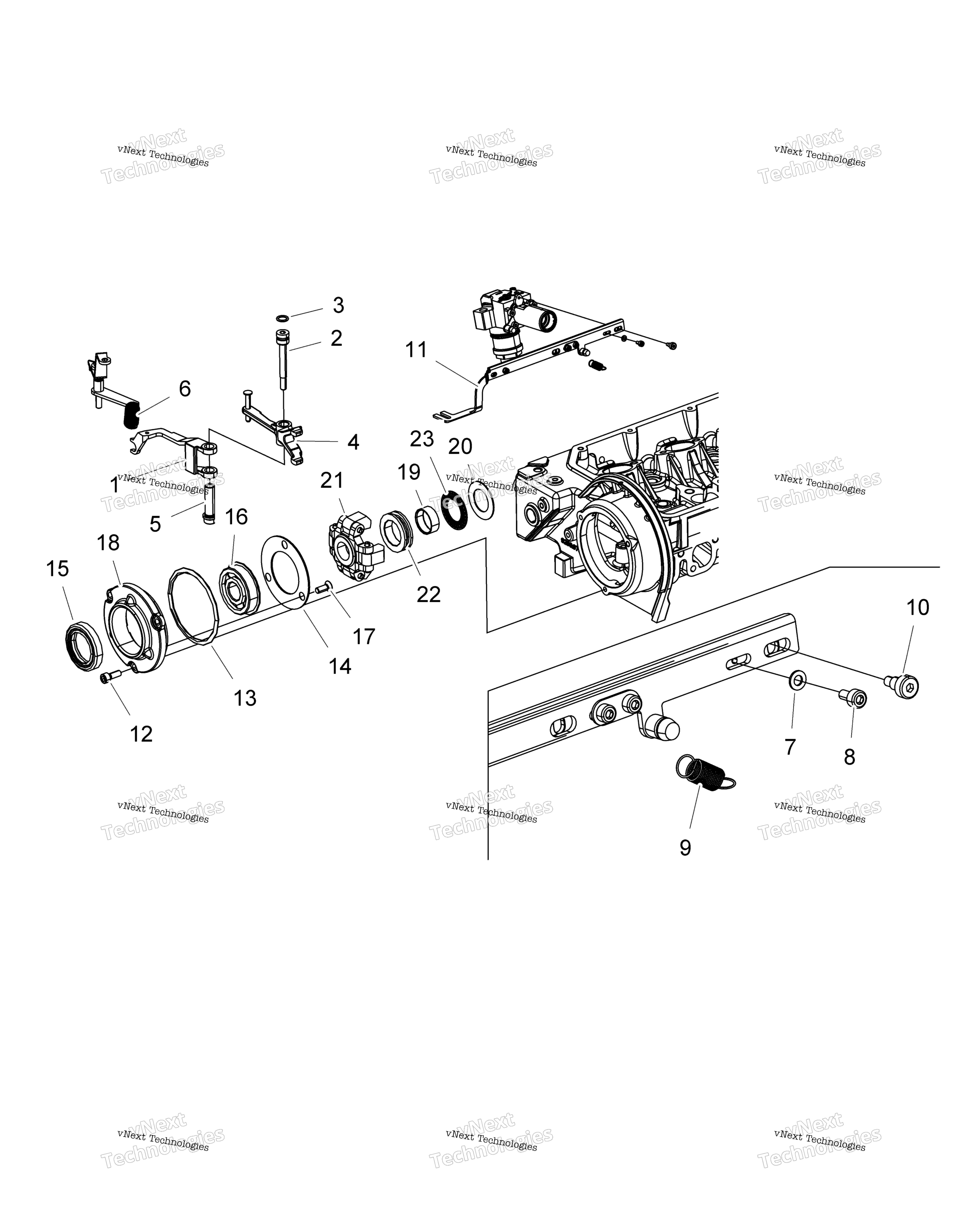 Engine, Speed Governor R16rtad1a1 / E1