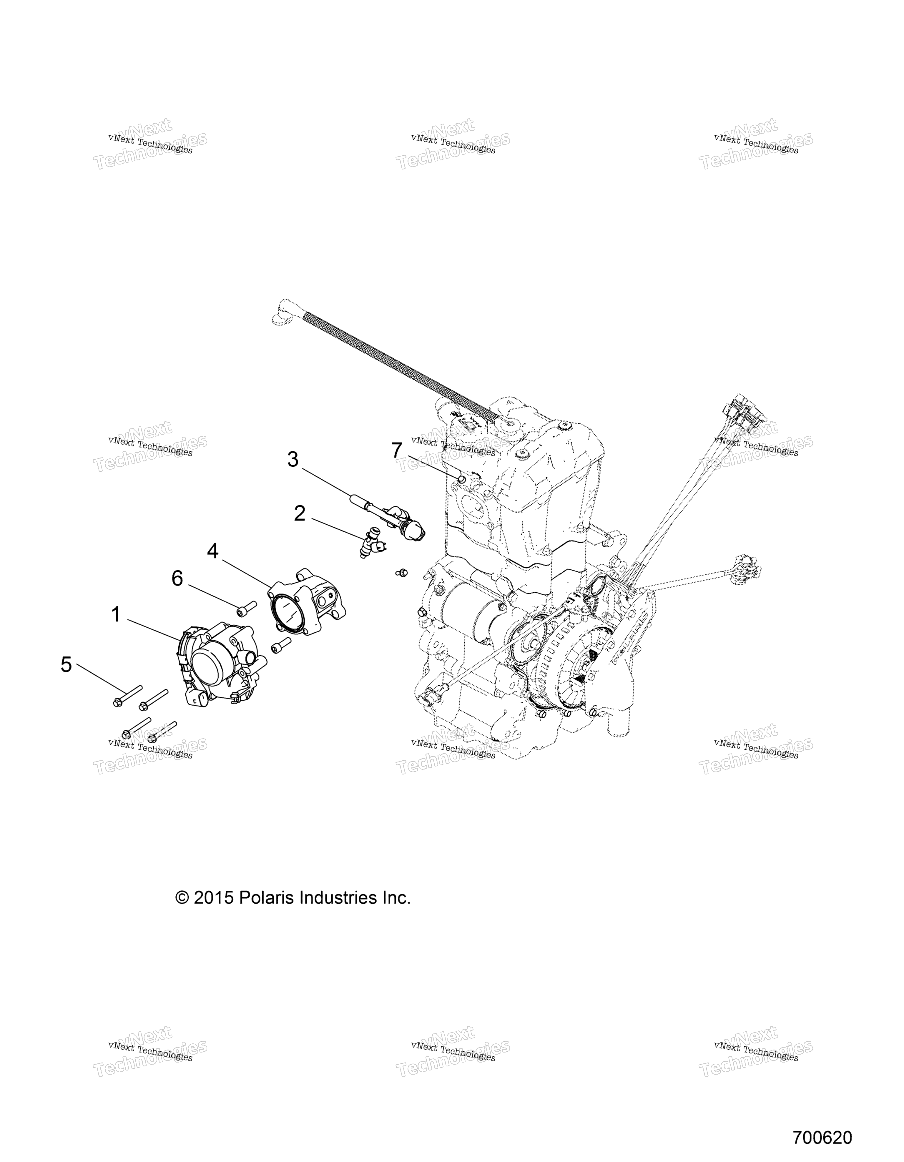 Двигатель, дроссельный узел & Fuel Rail R16rma57a1/A4/A9/L1/E57as/Ea9/Har