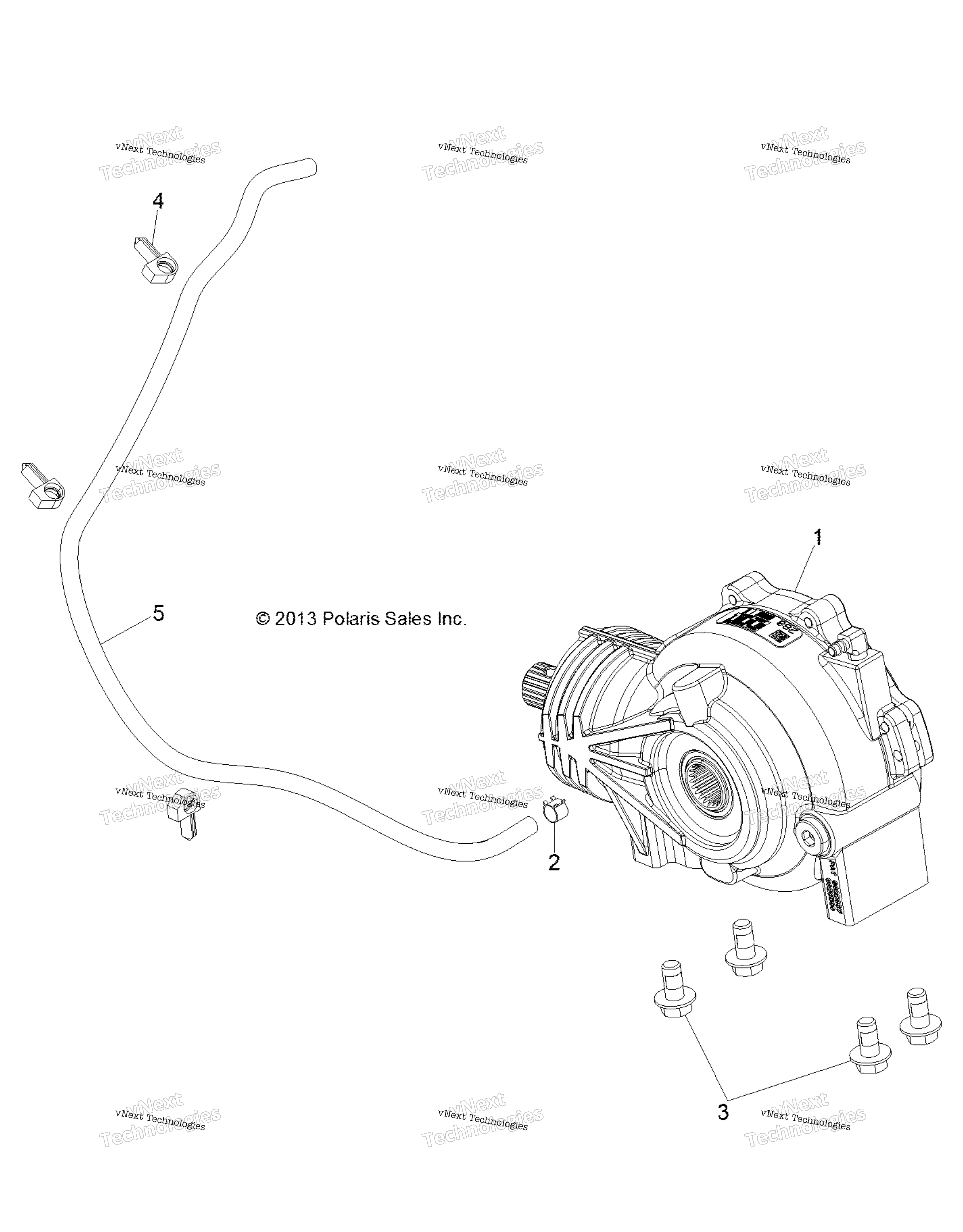 Трансмиссия, передний редуктор Mounting R16tred1f1