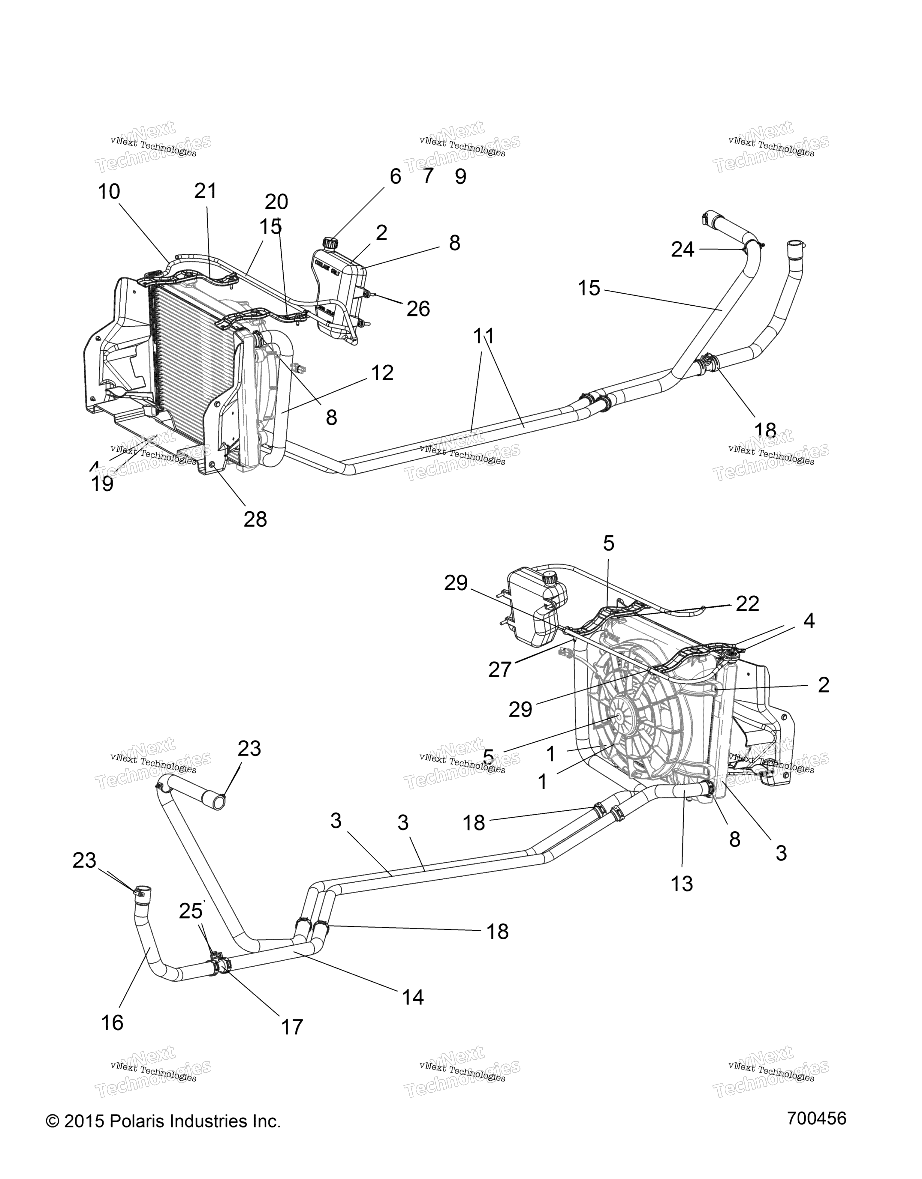 Engine, Water охлаждение System
