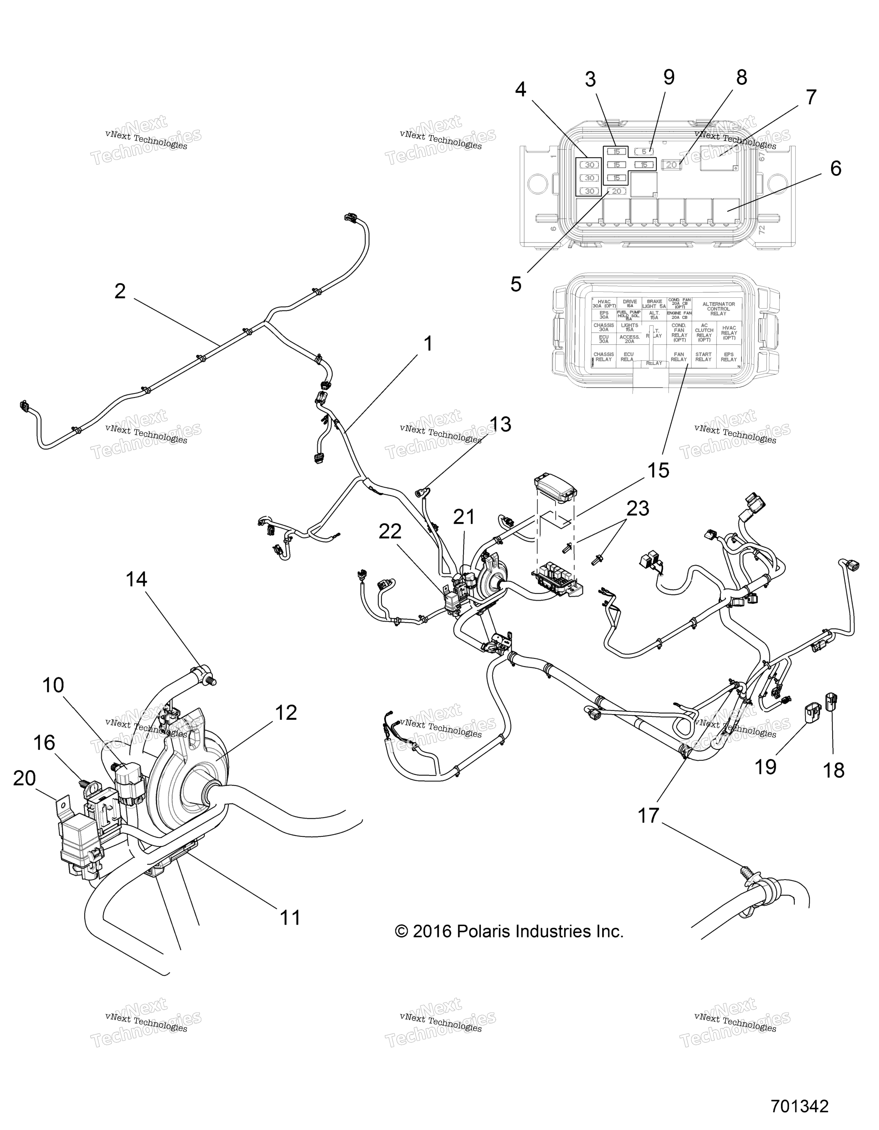 электрооборудование Harnesses