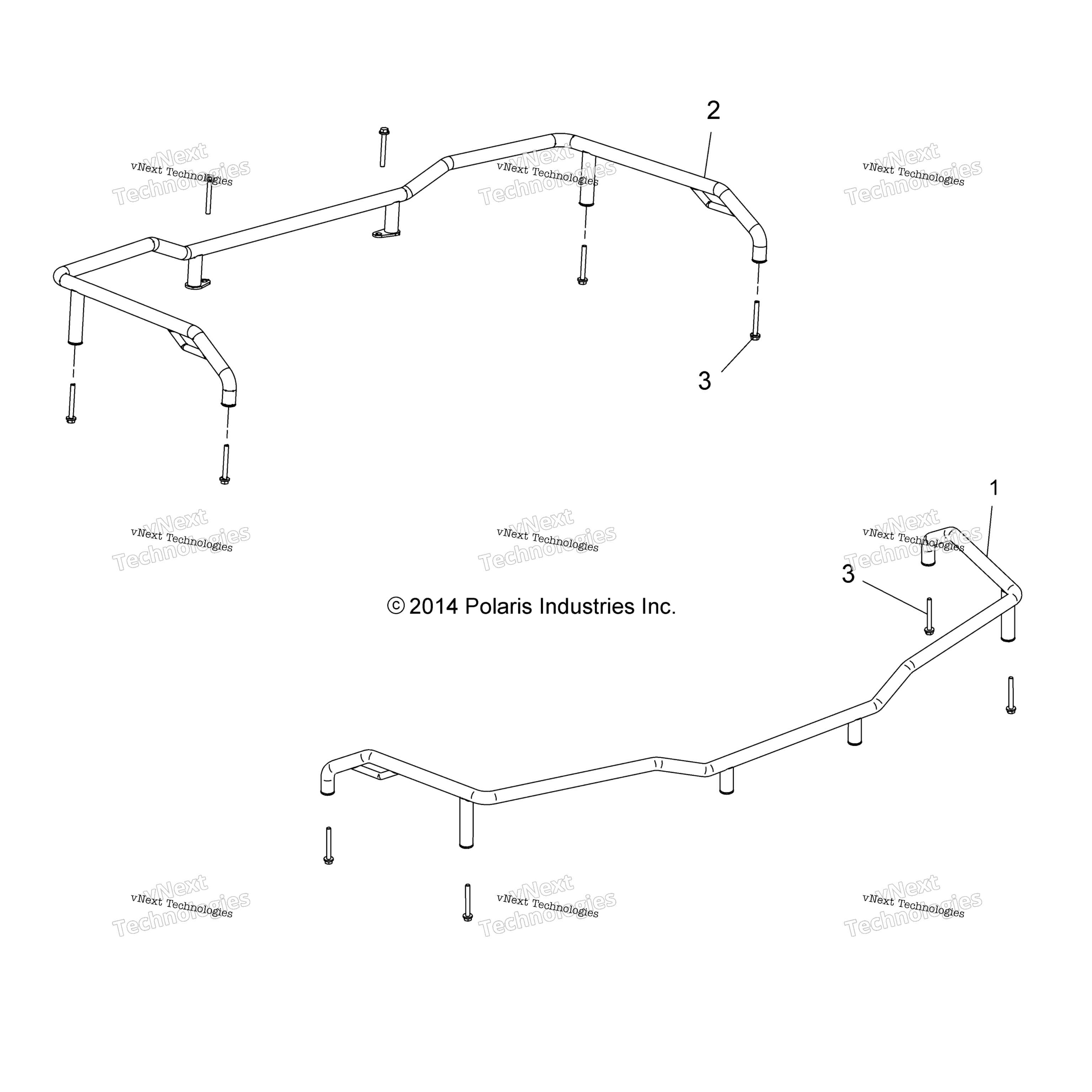 Body, передний и задний полка Extenders A17shd57a9 / Ag