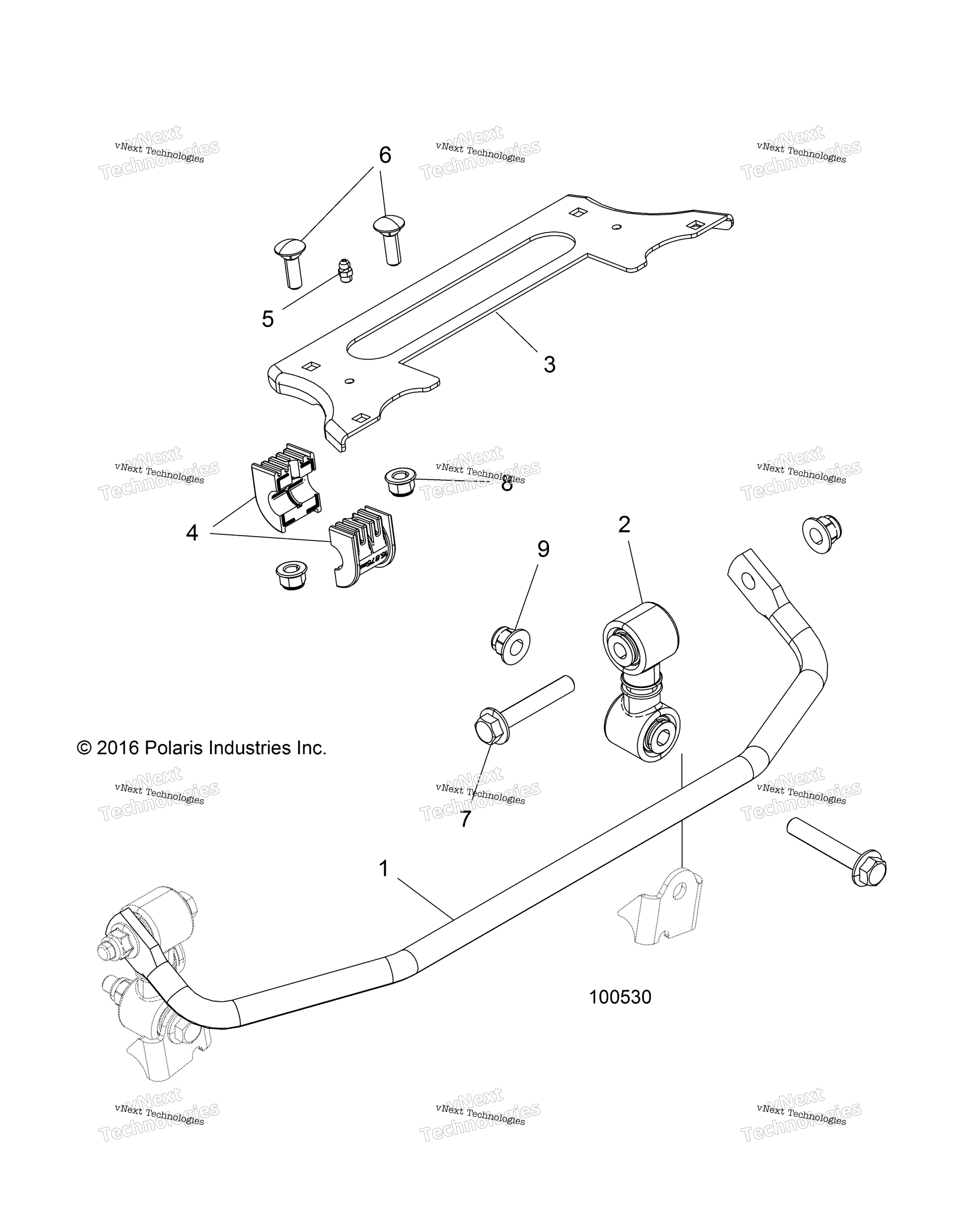 Suspension, Stabilizer Bar, передний