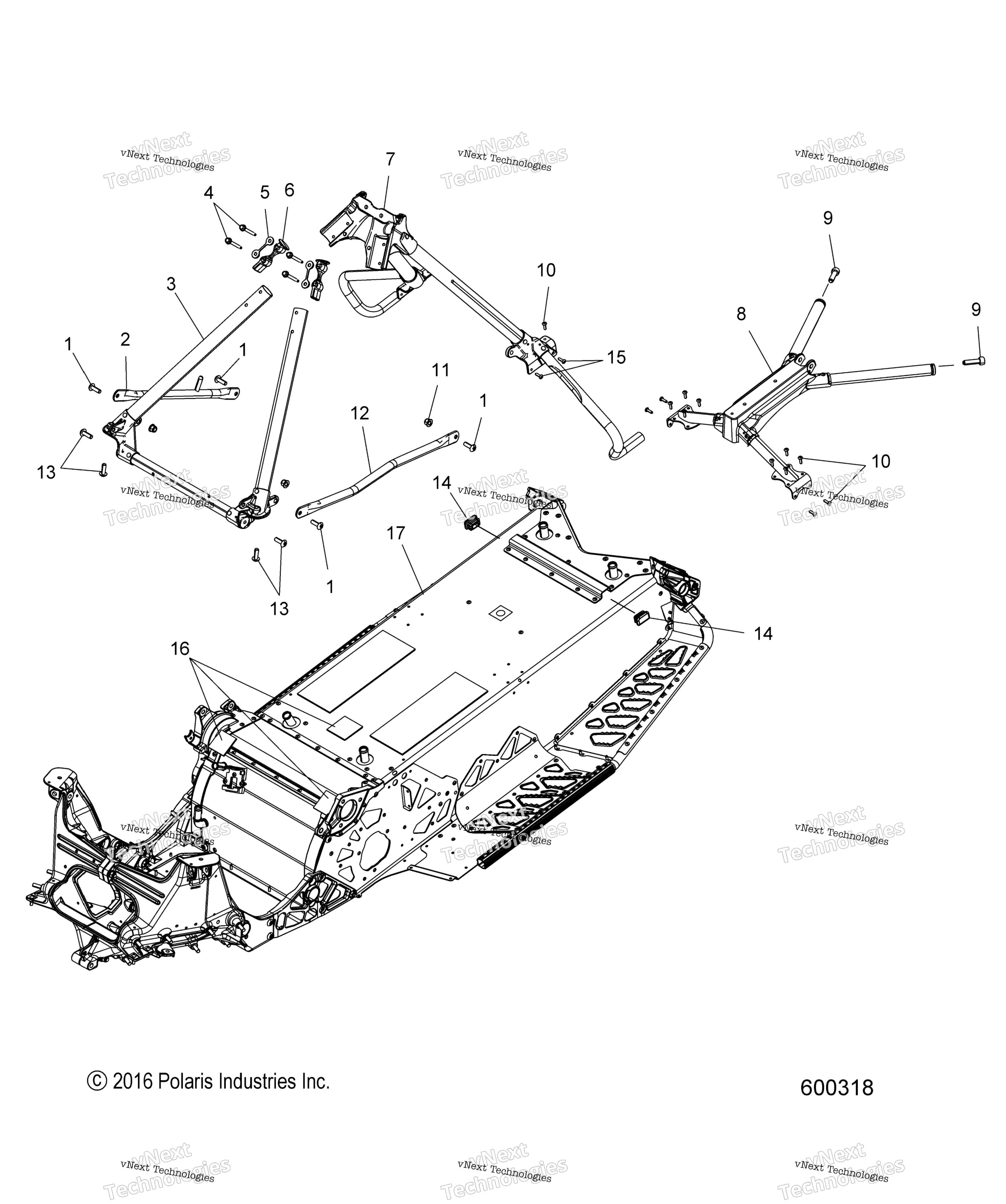 Chassis, Chassis Asm. & Over Structure All опции