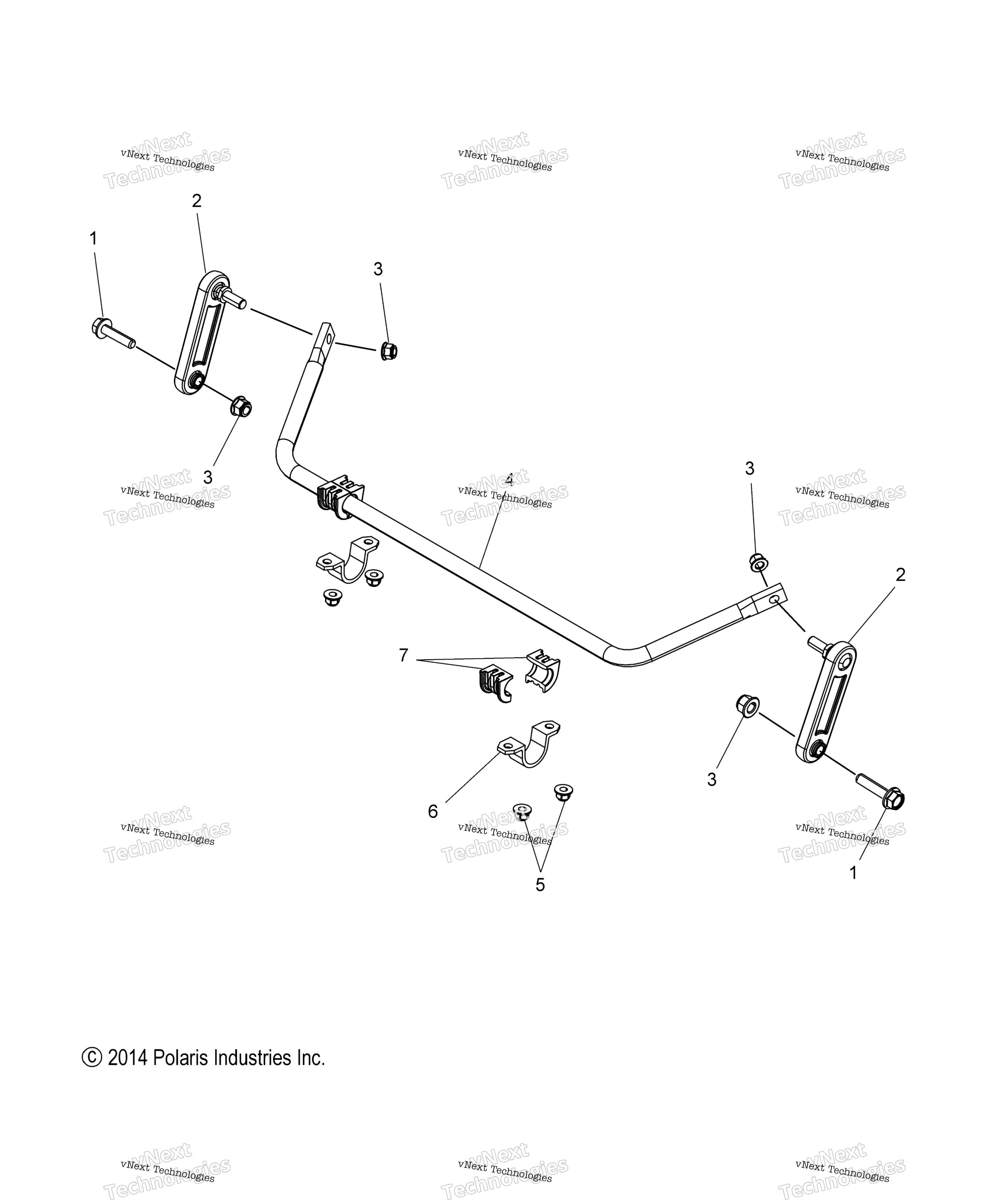 Suspension, стабилизатор Bar All Options