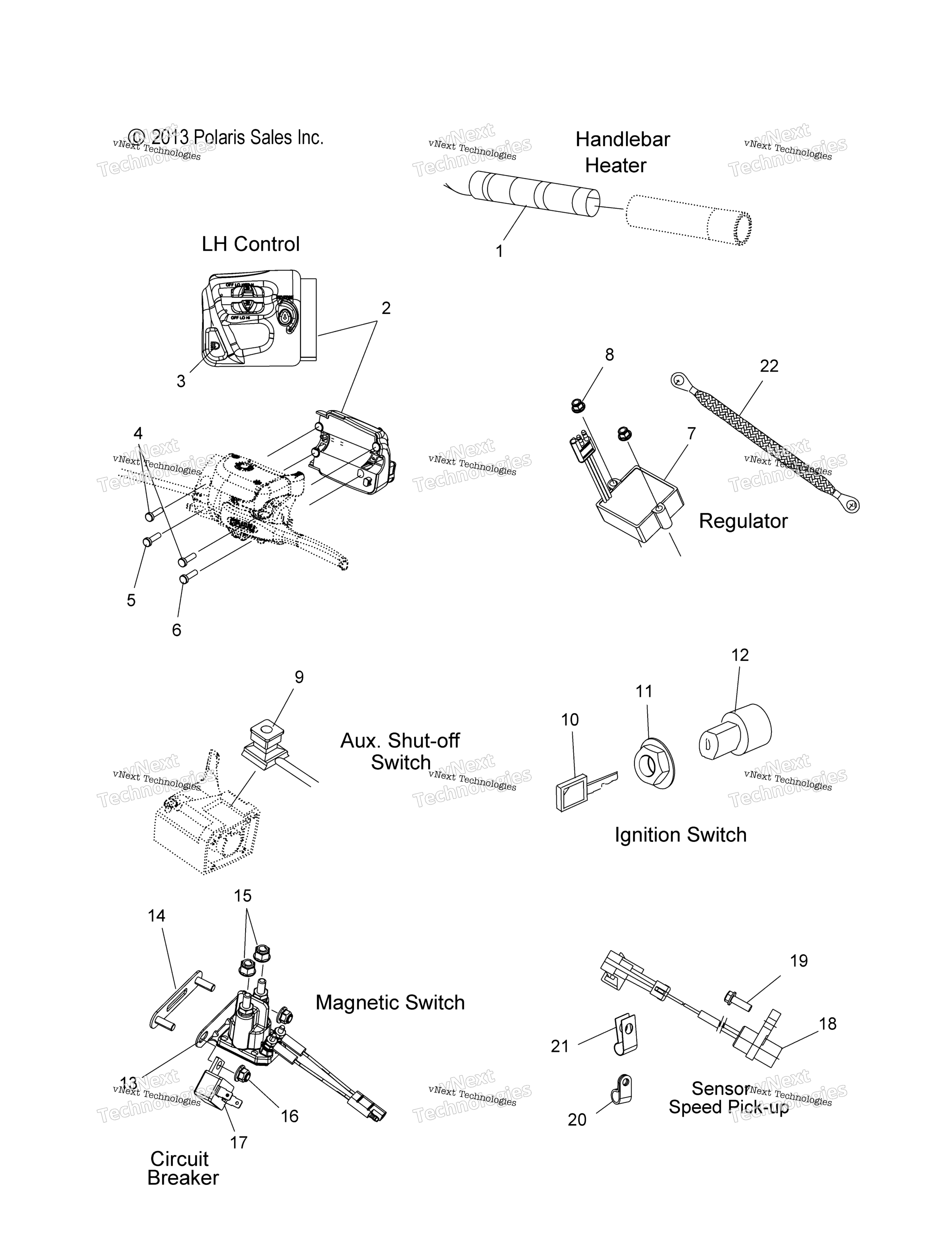 Electrical, Switches & Components All опции