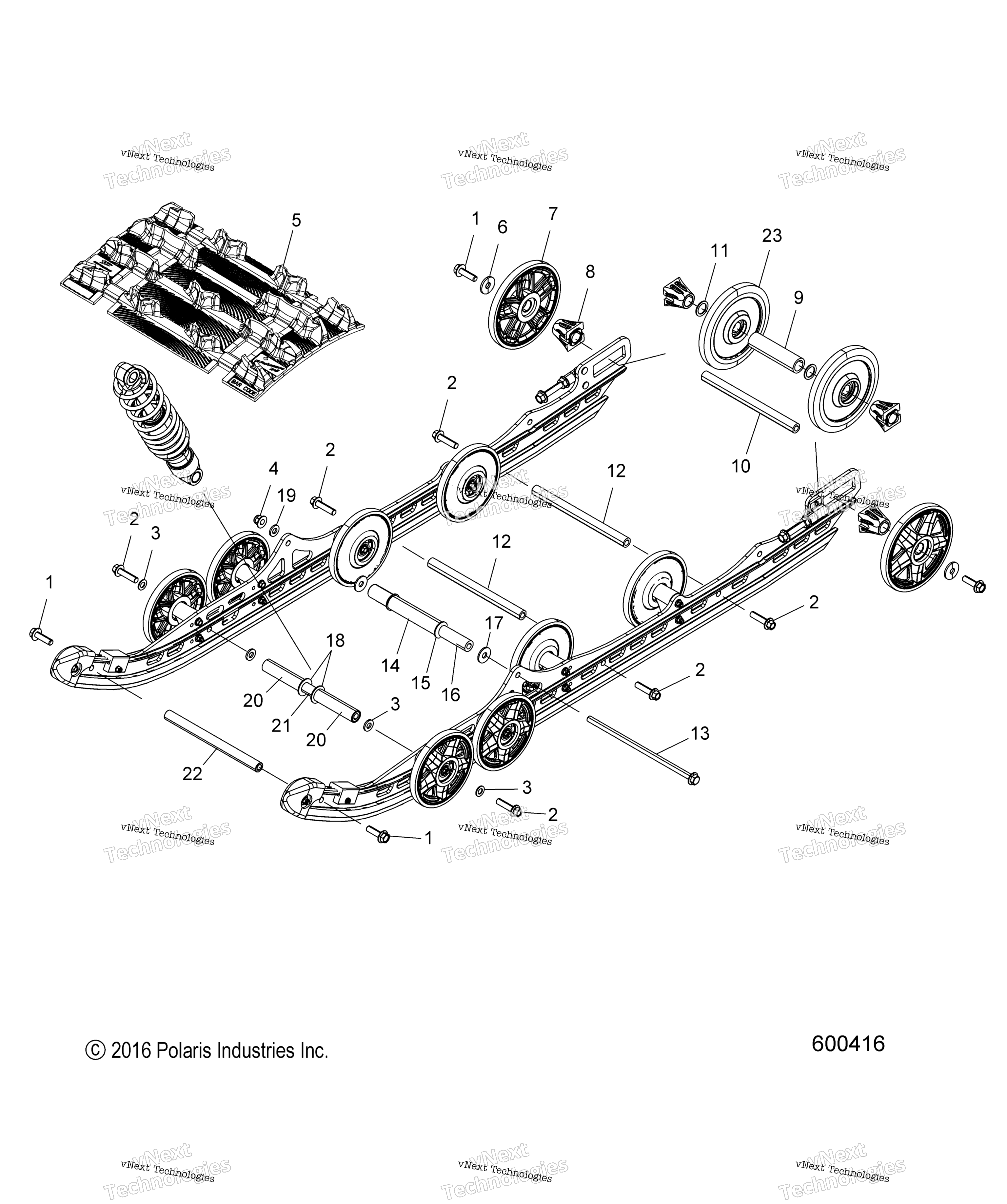 Подвеска, задняя & Track