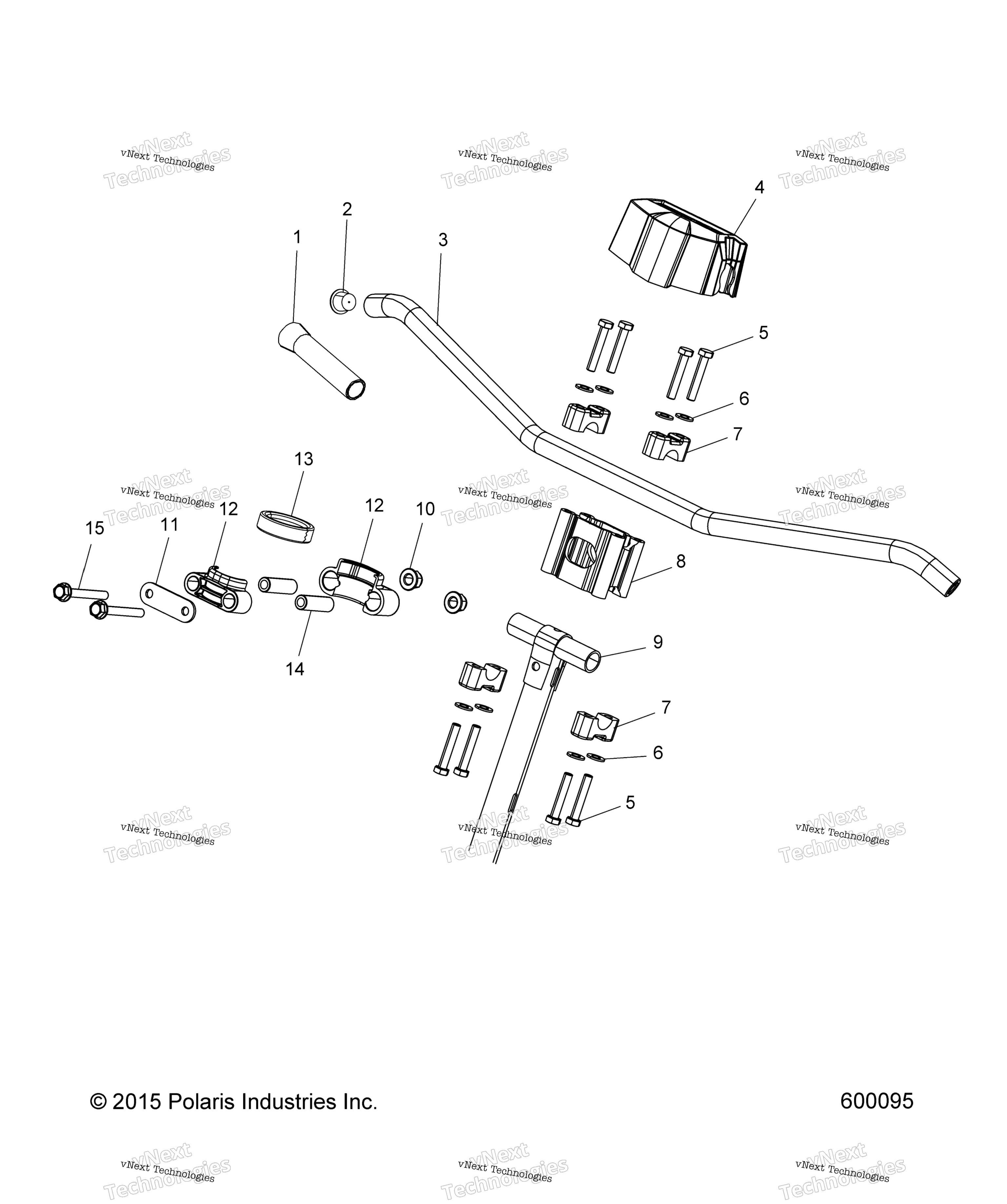 Steering, Upper & руль Asm