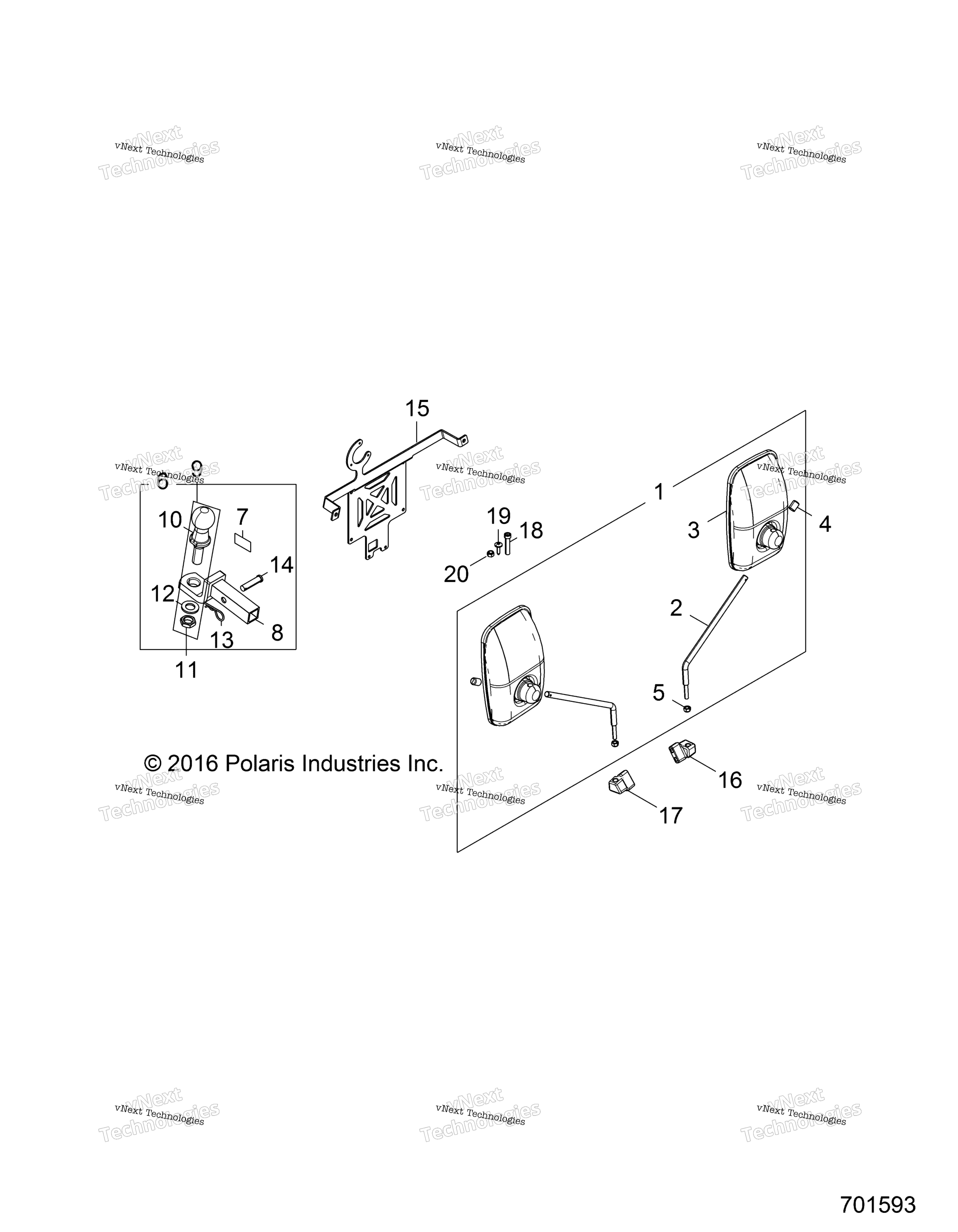 Body, Mirror, Hitch, License Plate Z17vbs87c2 / Cb