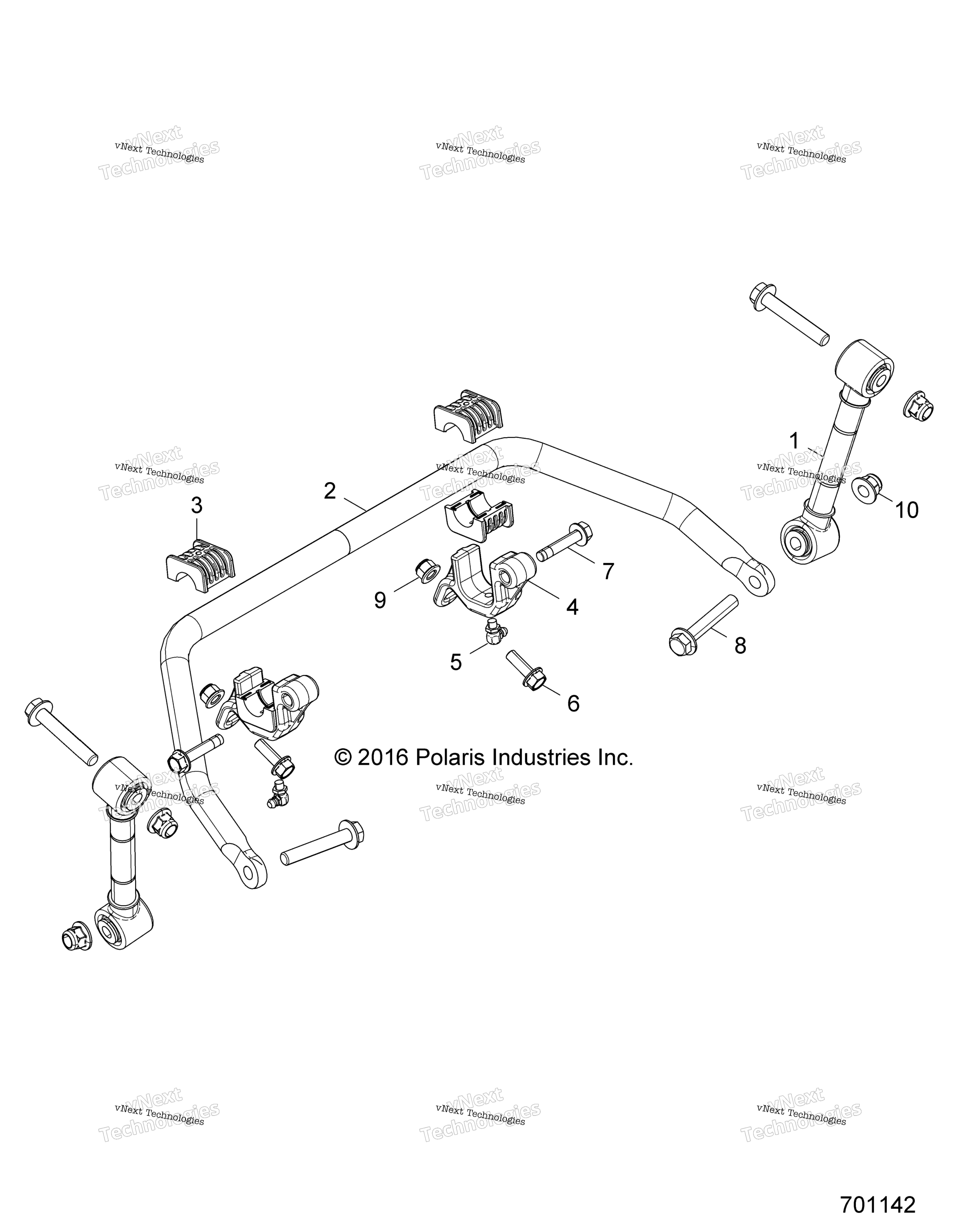 Подвеска, передняя Stabilizer Bar Z17vbe87ab/Ak/Am/Lk