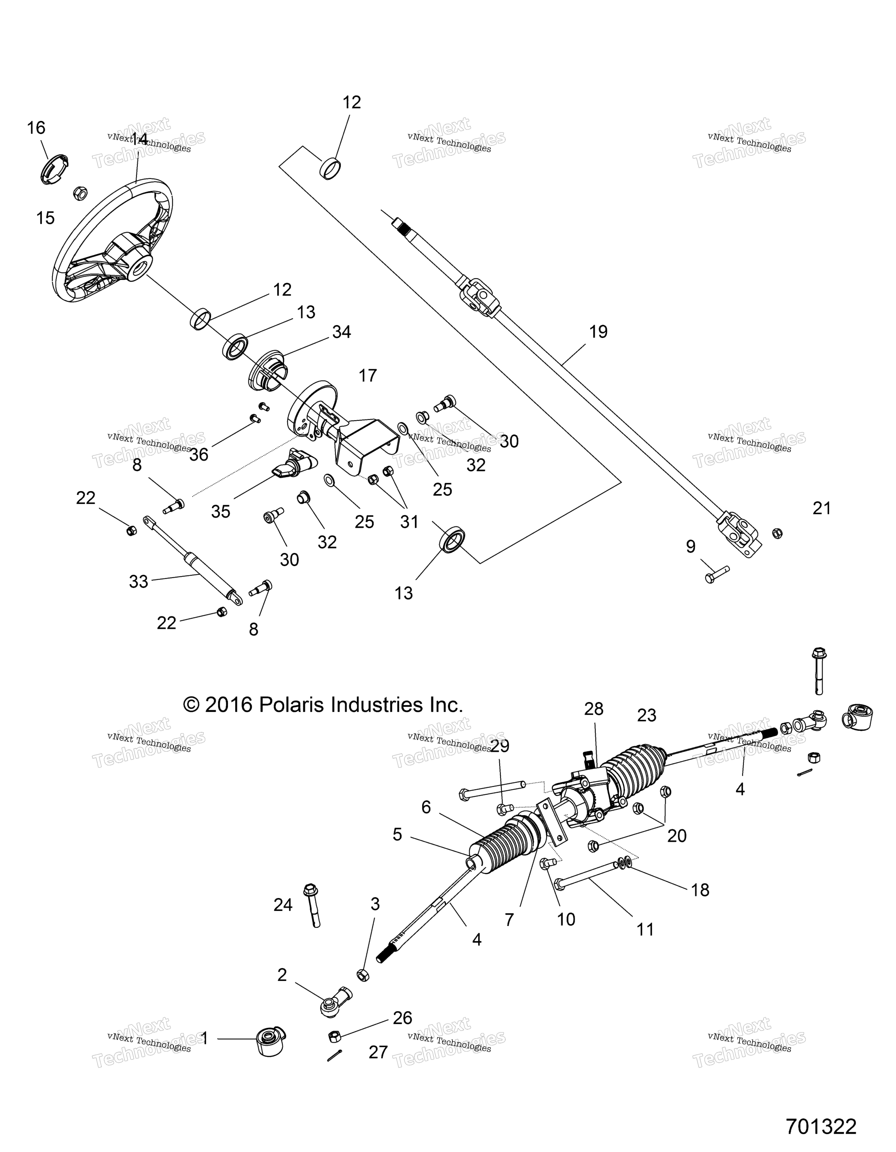 Steering, рулевое управление Asm. Z16vha57fj
