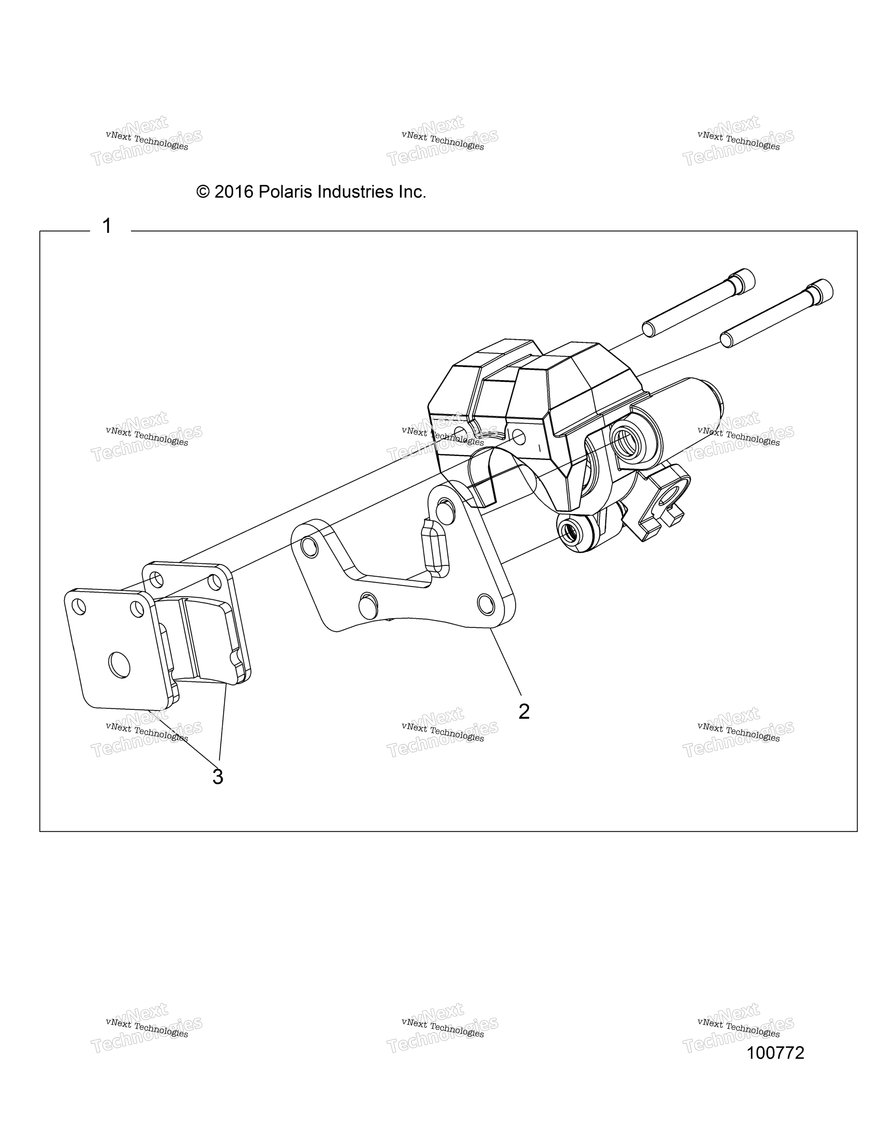Brakes, Caliper, передний
