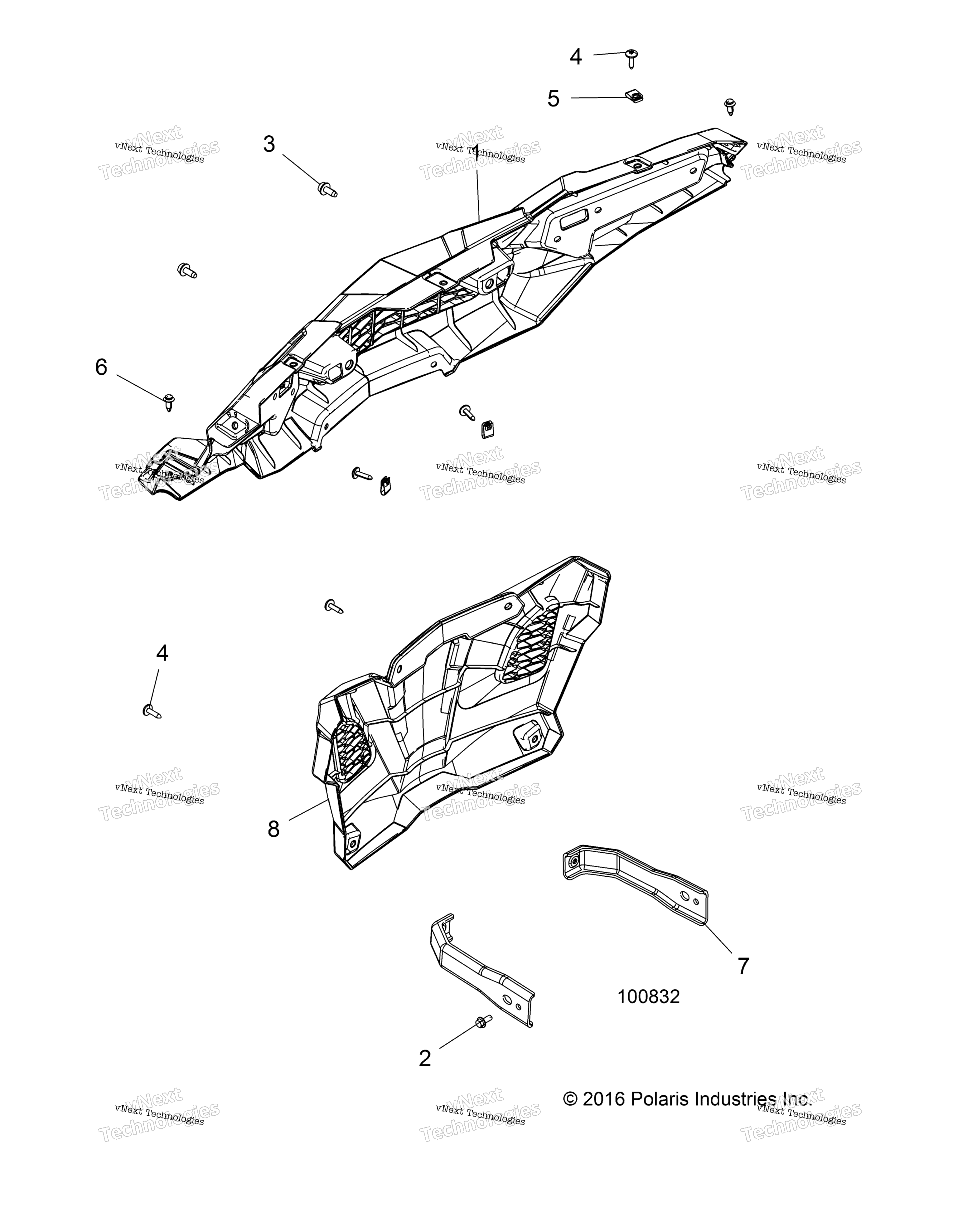 Body, Bumper, задний