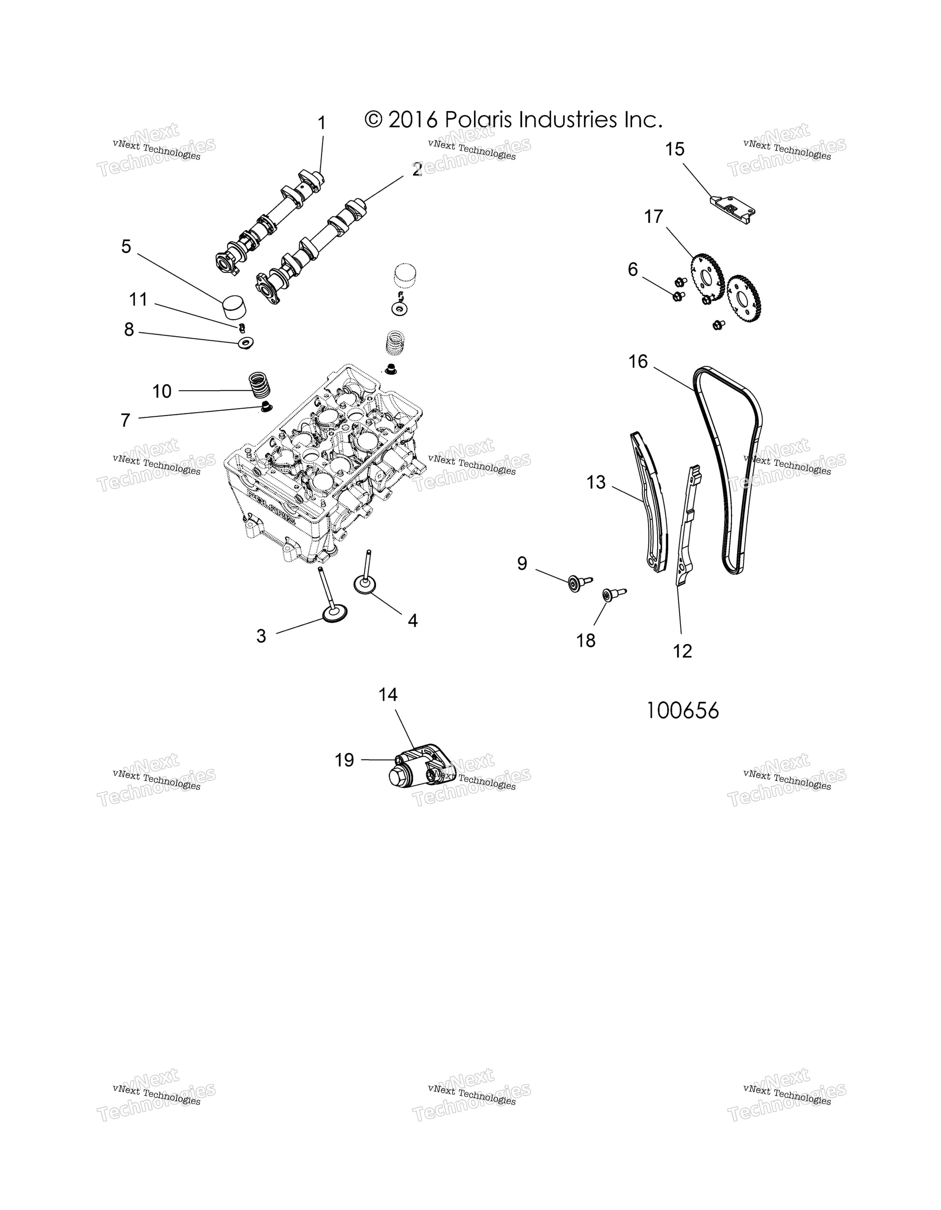 Engine, Valves & распредвалы