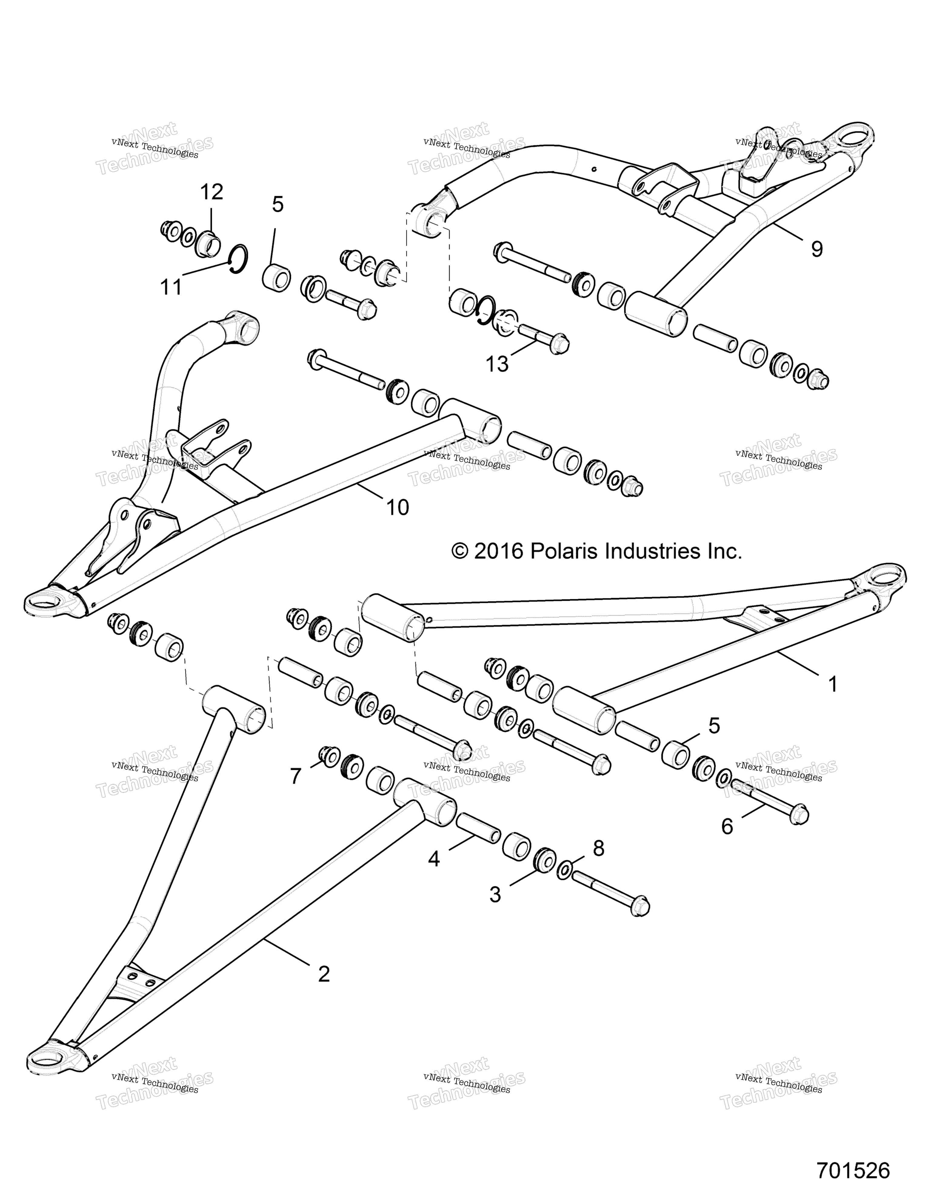 Подвеска, передняя Control Arms R18rhe99bk/Kbs