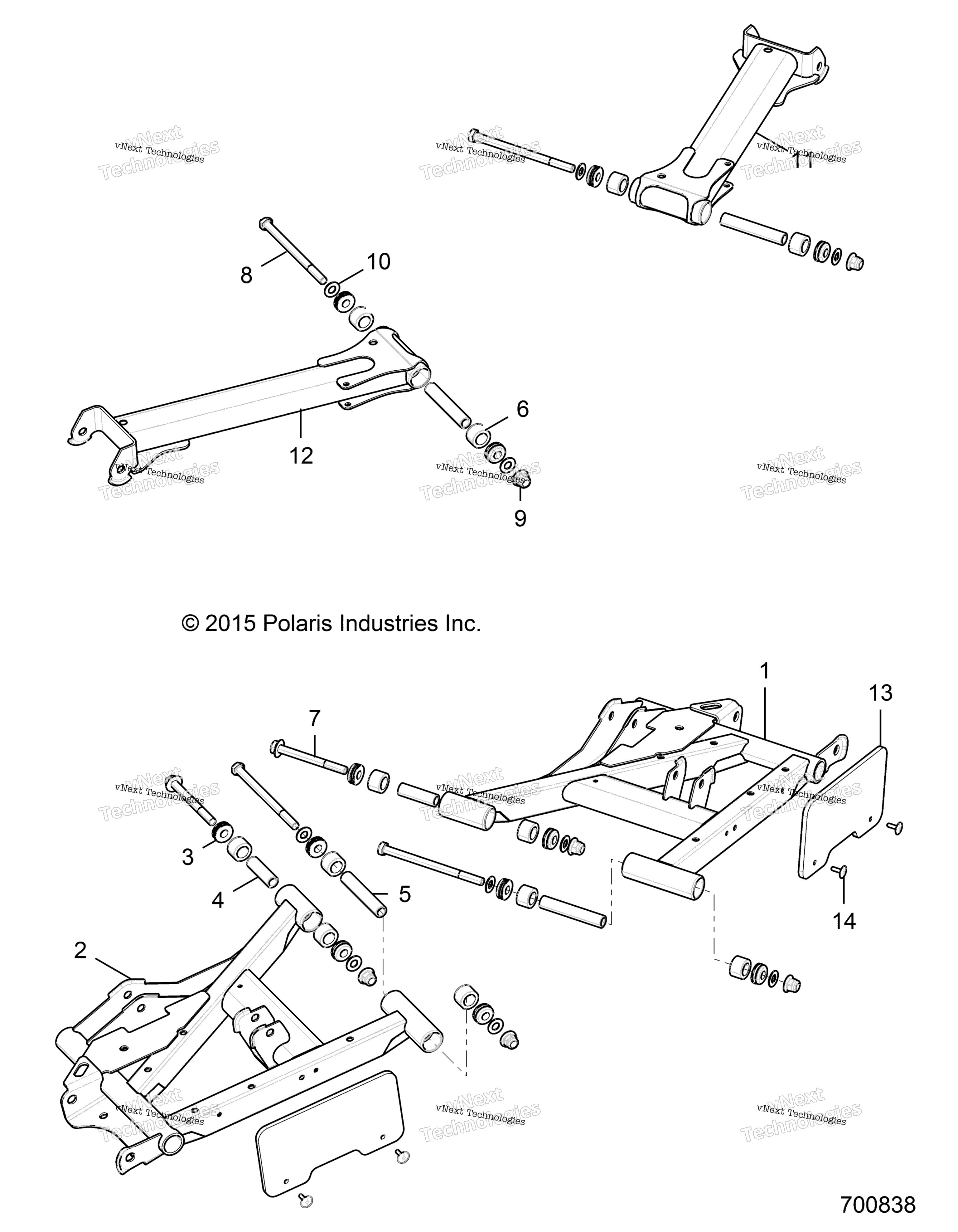 Подвеска, задняя Control Arms R18rhe99bk/Kbs