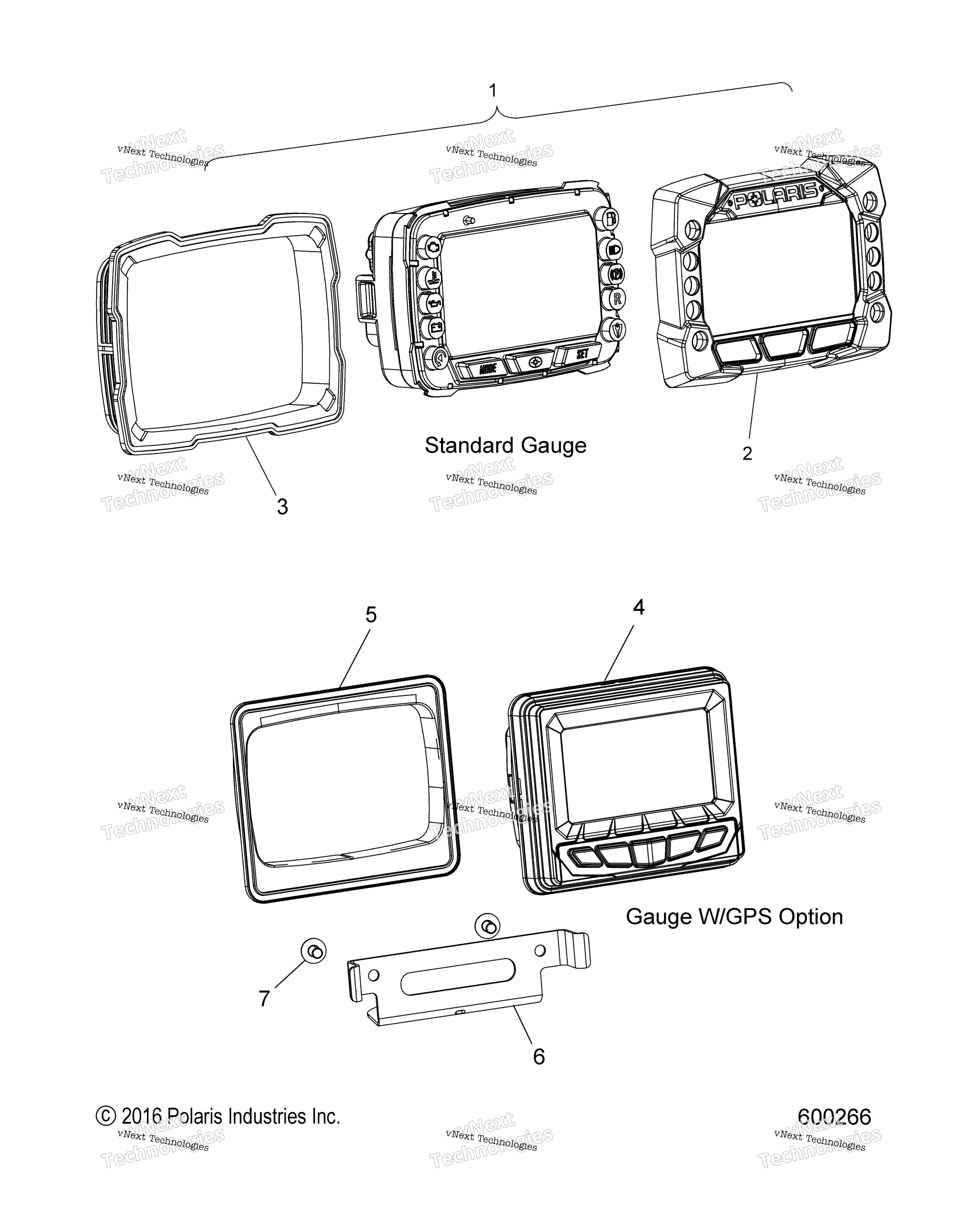 электрооборудование Multi Function Gauge