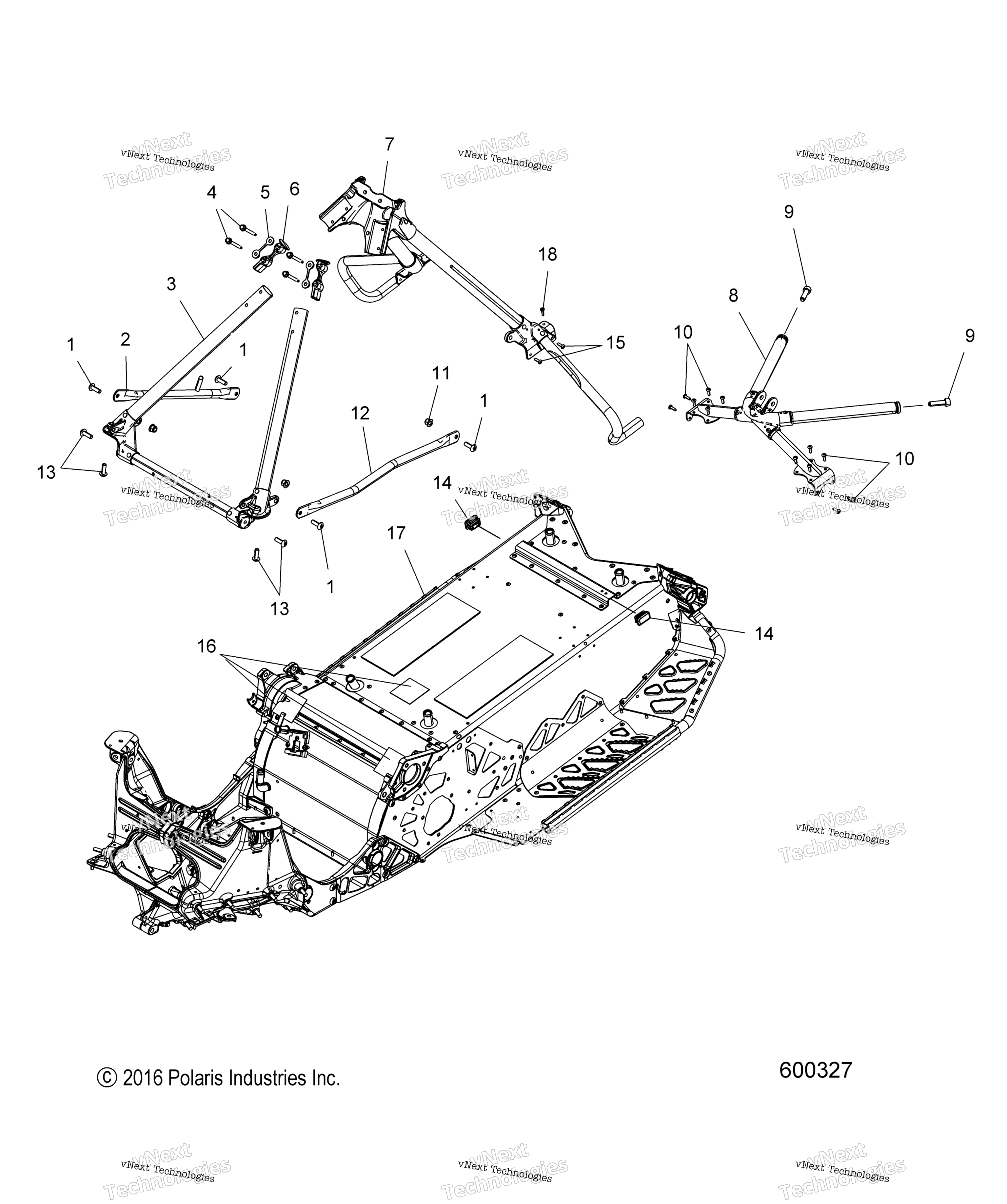 Chassis, Chassis Asm. & Over Structure All опции