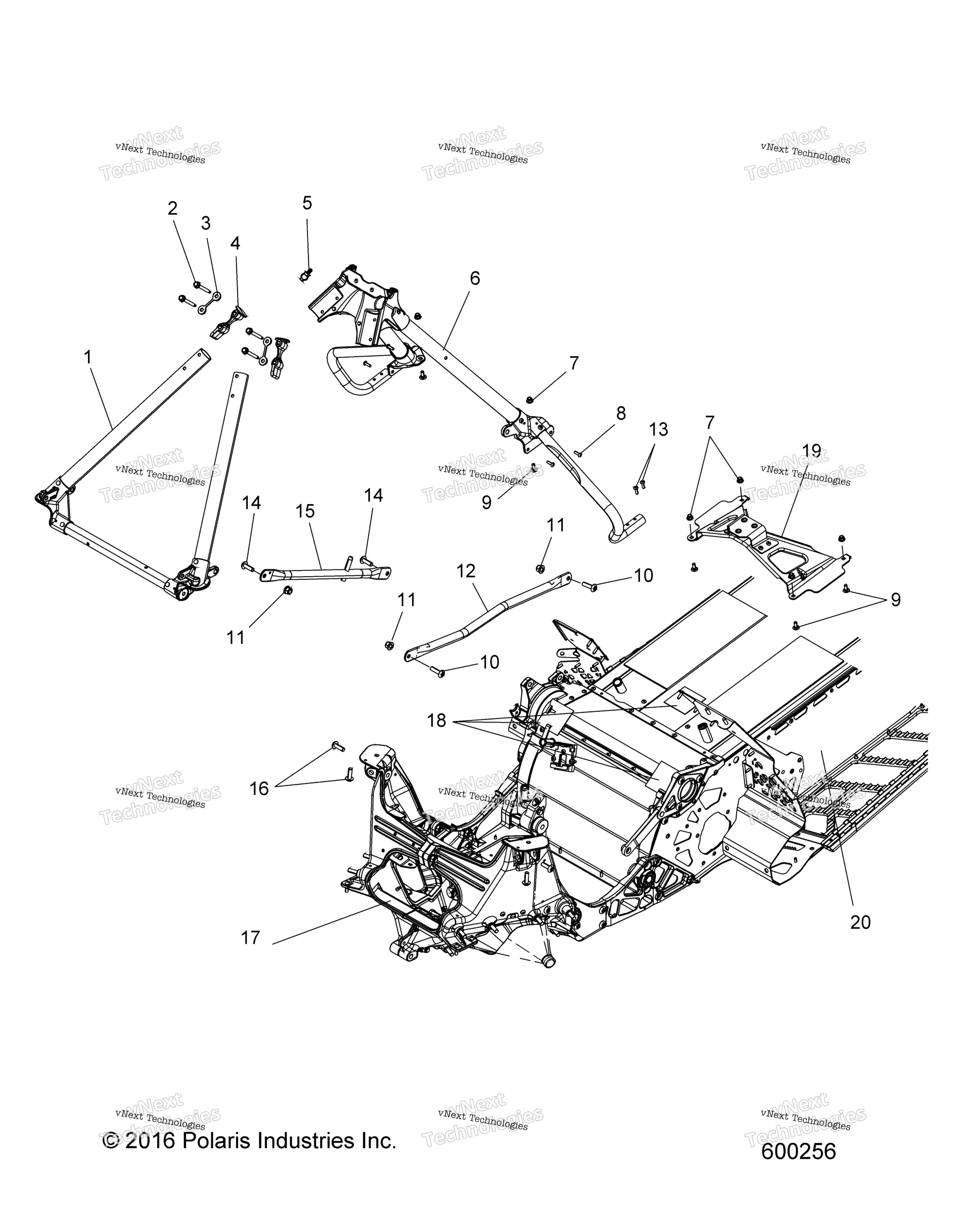 Chassis, Chassis Asm. & Over Structure All опции