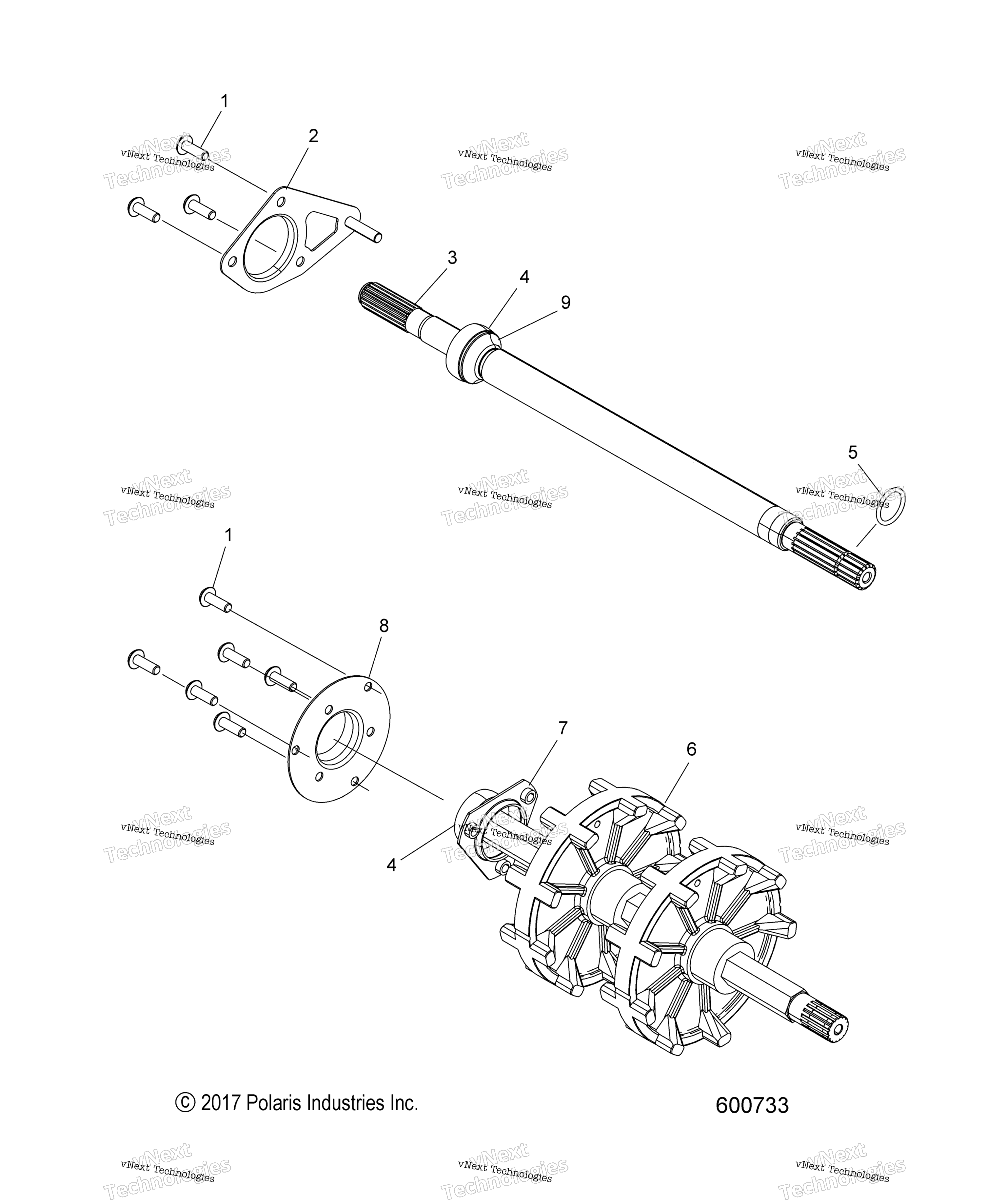 Привод Train, Jackshaft & Driveshaft All Options