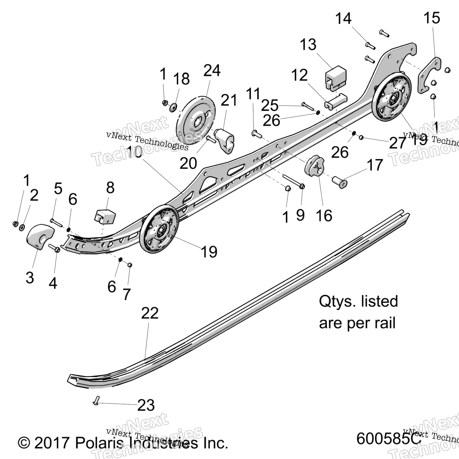 Suspension, Rail крепление S18fjb / Fje / Fjp All Options