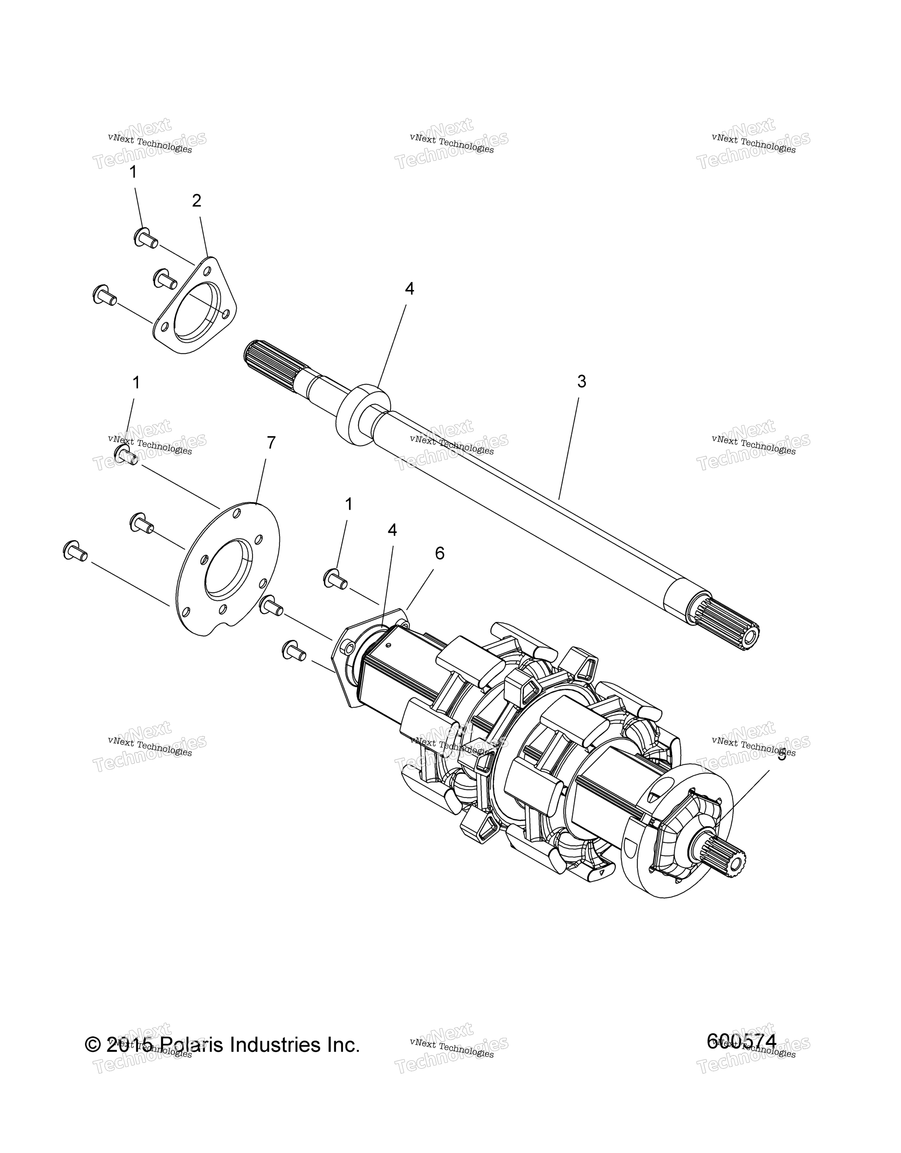 Привод Train, Jackshaft & Driveshaft