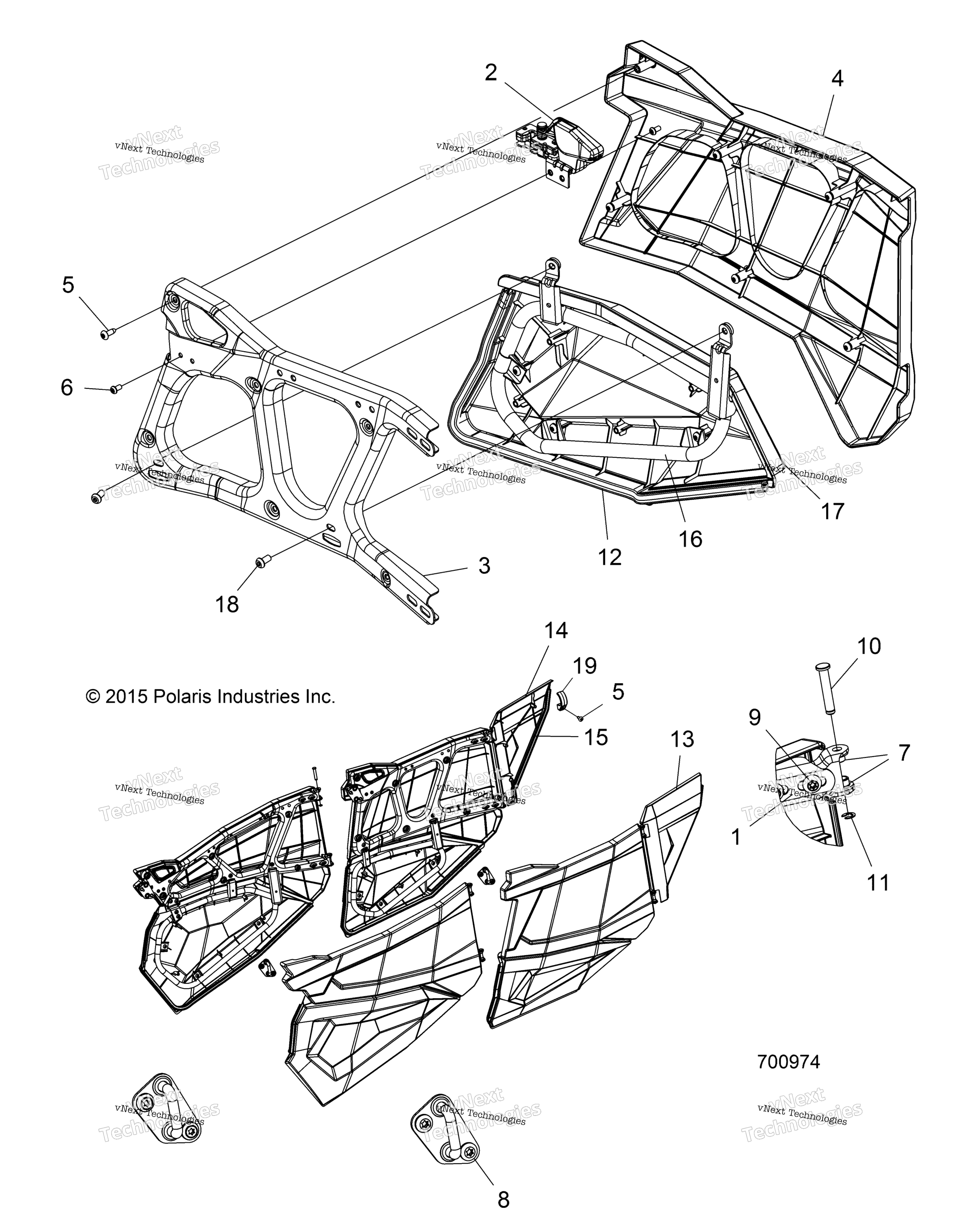 Body, Doors, задний Z18vfe99ak / Aj / Aw / Bk / Bj / Bw / Lw / M