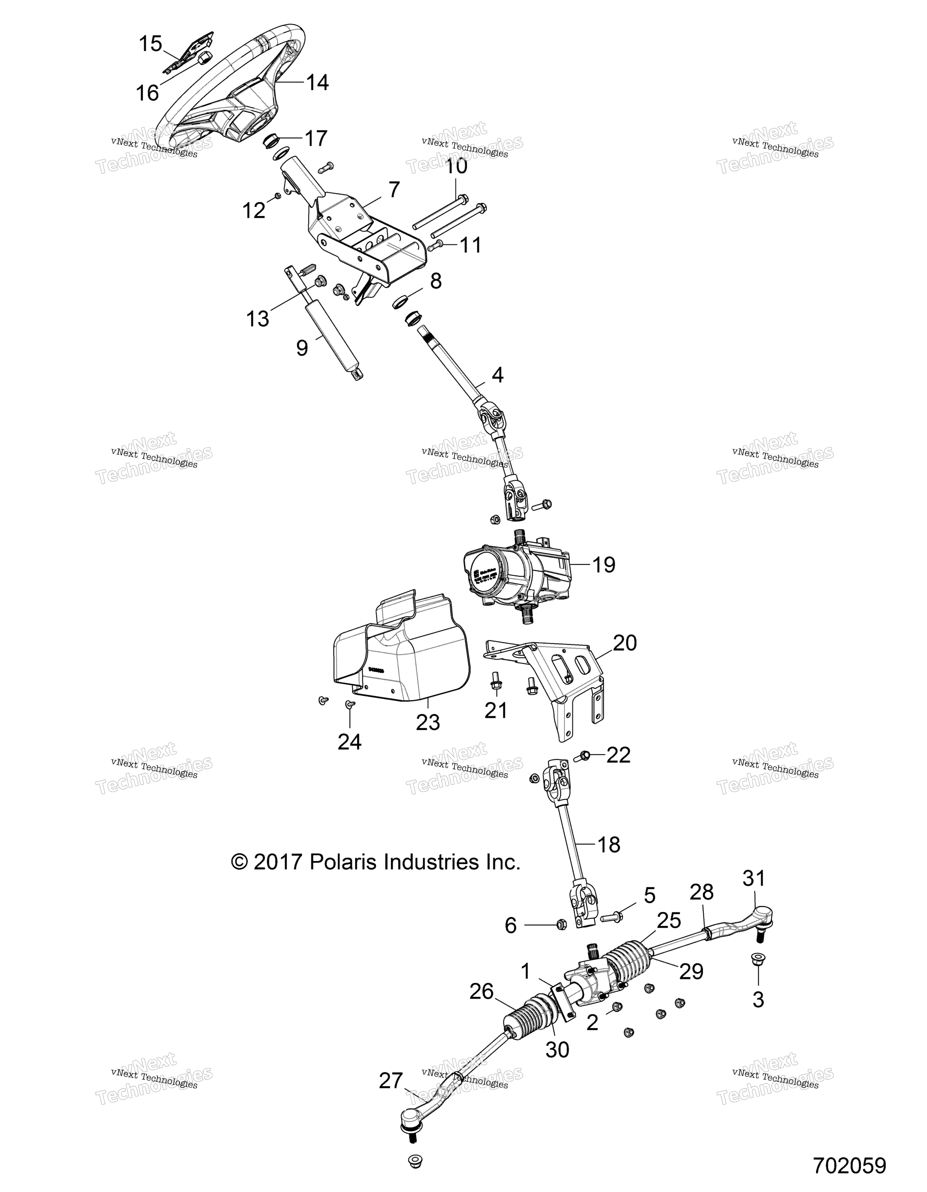 Steering, Power рулевое управление Asm. Z18vae87bm / Bw