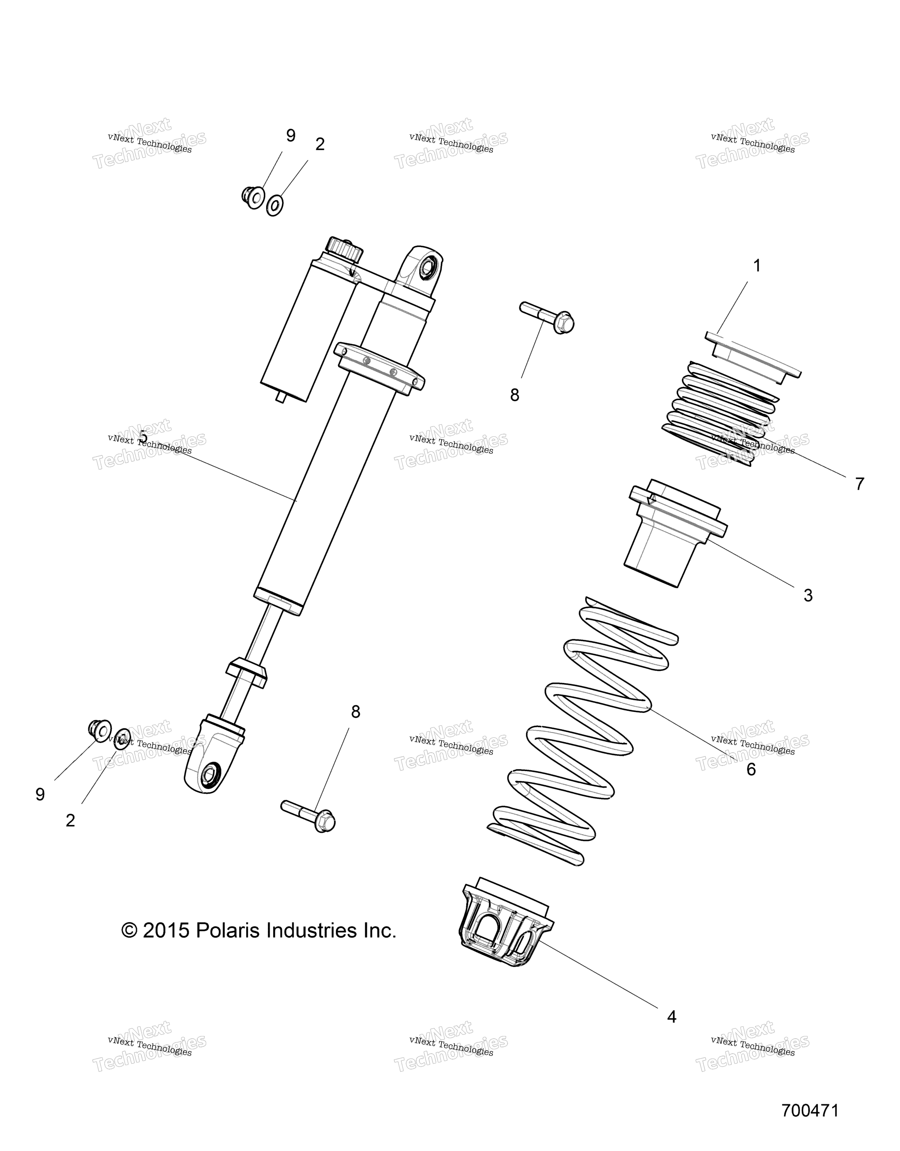 Подвеска, передний амортизатор Mounting Z18vde92bb/Bm/Bs/Bu/Lbk