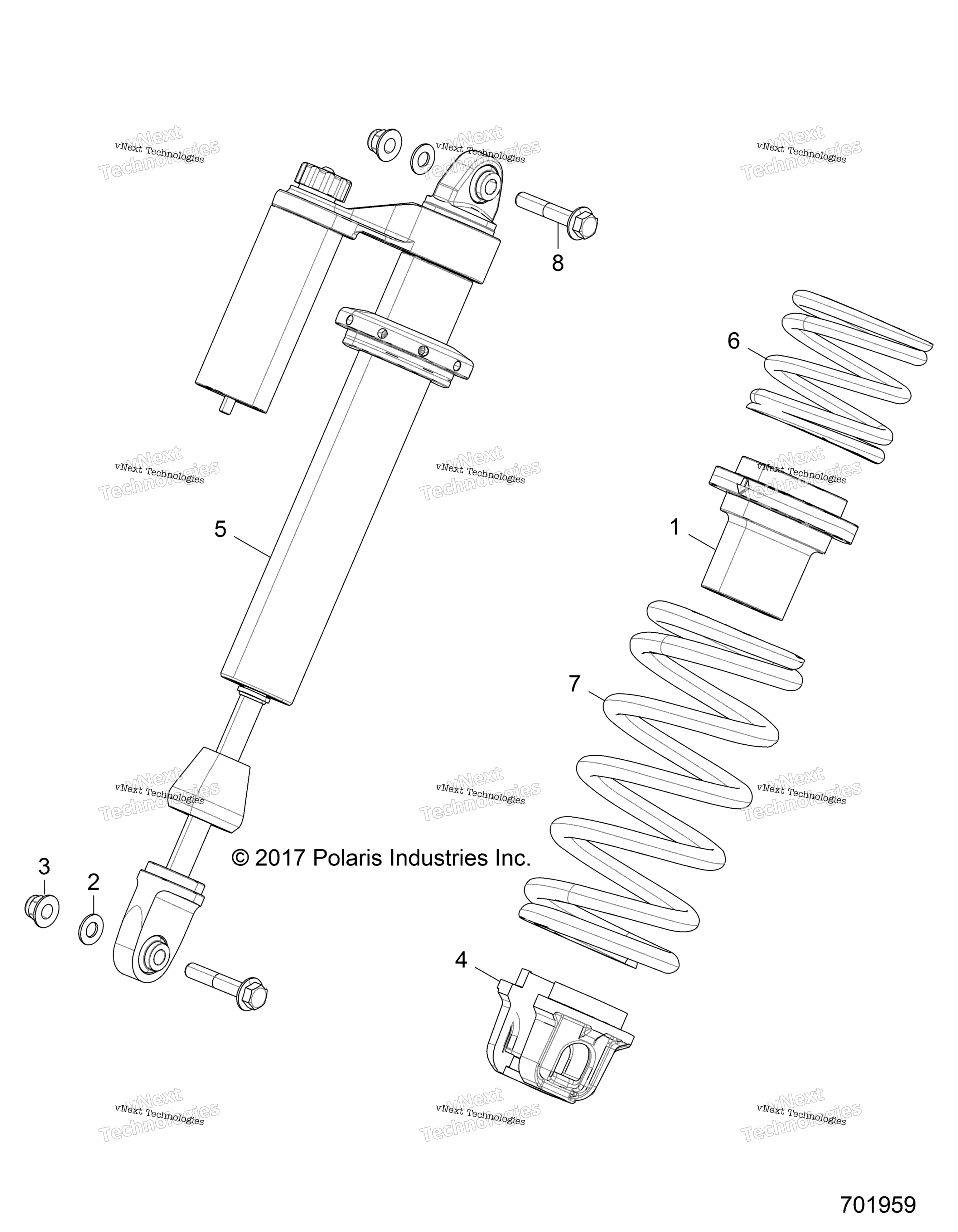 Подвеска, передний амортизатор Mounting Z18vfe92bb/Bm/Bu
