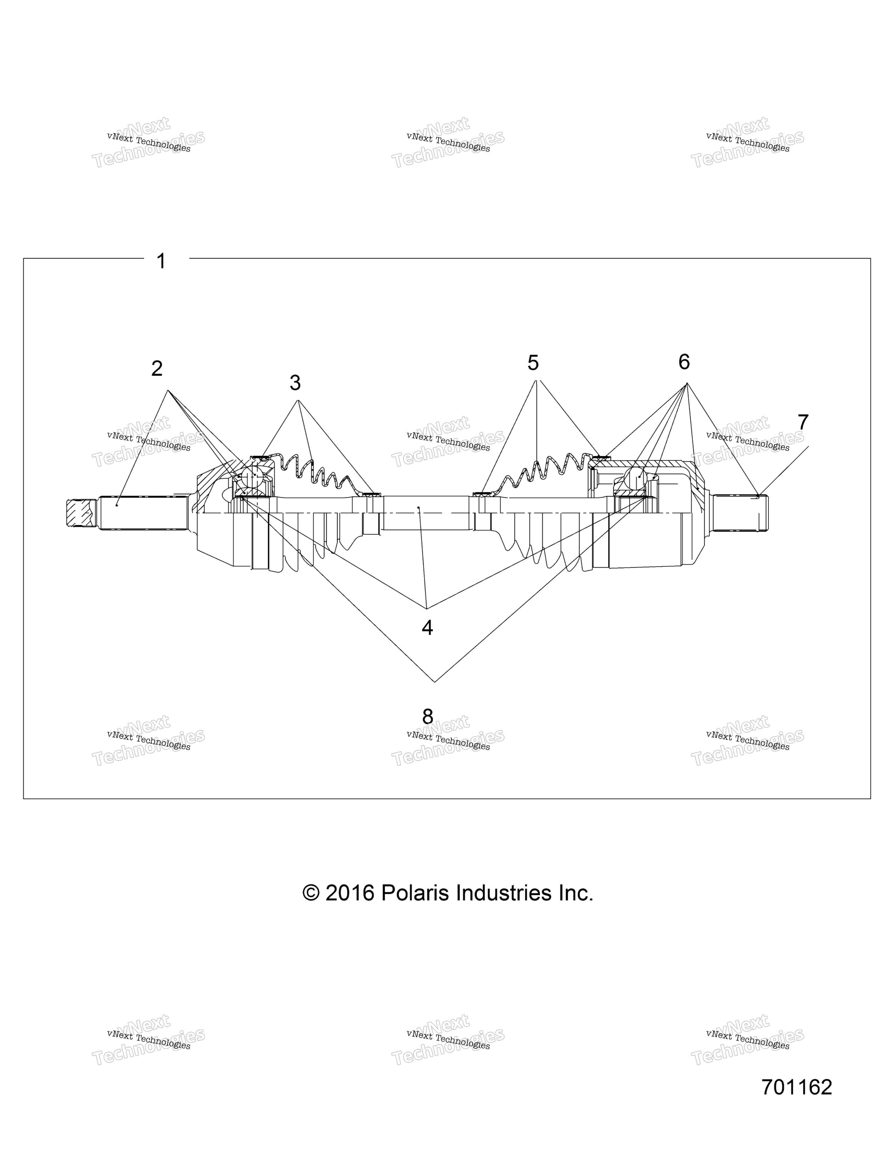 Привод Train, Front Drive Shaft R17rna57a1/A9/Eam/Nm