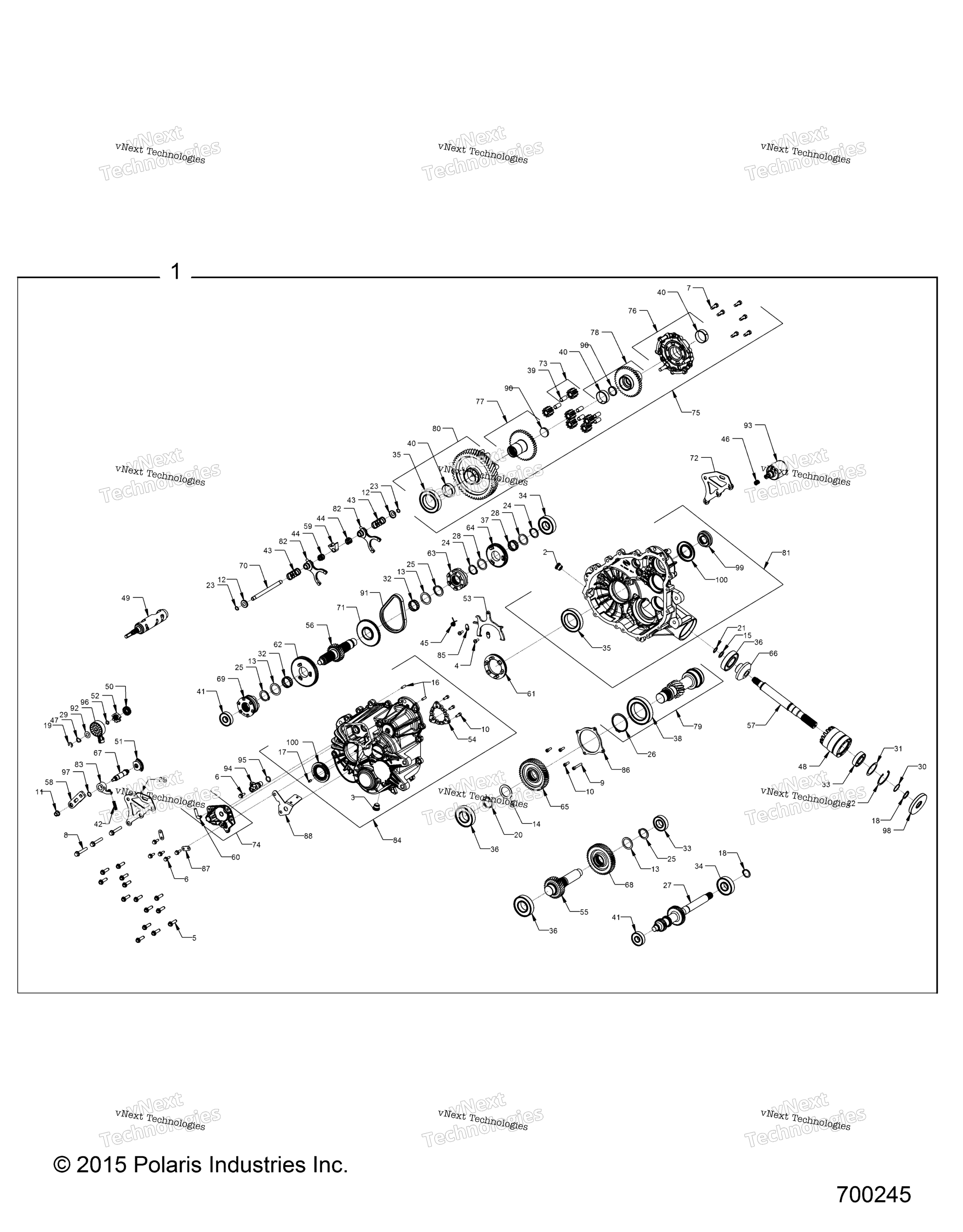 Трансмиссия, главный редуктор R17rna57a1/A9/Eam/Nm