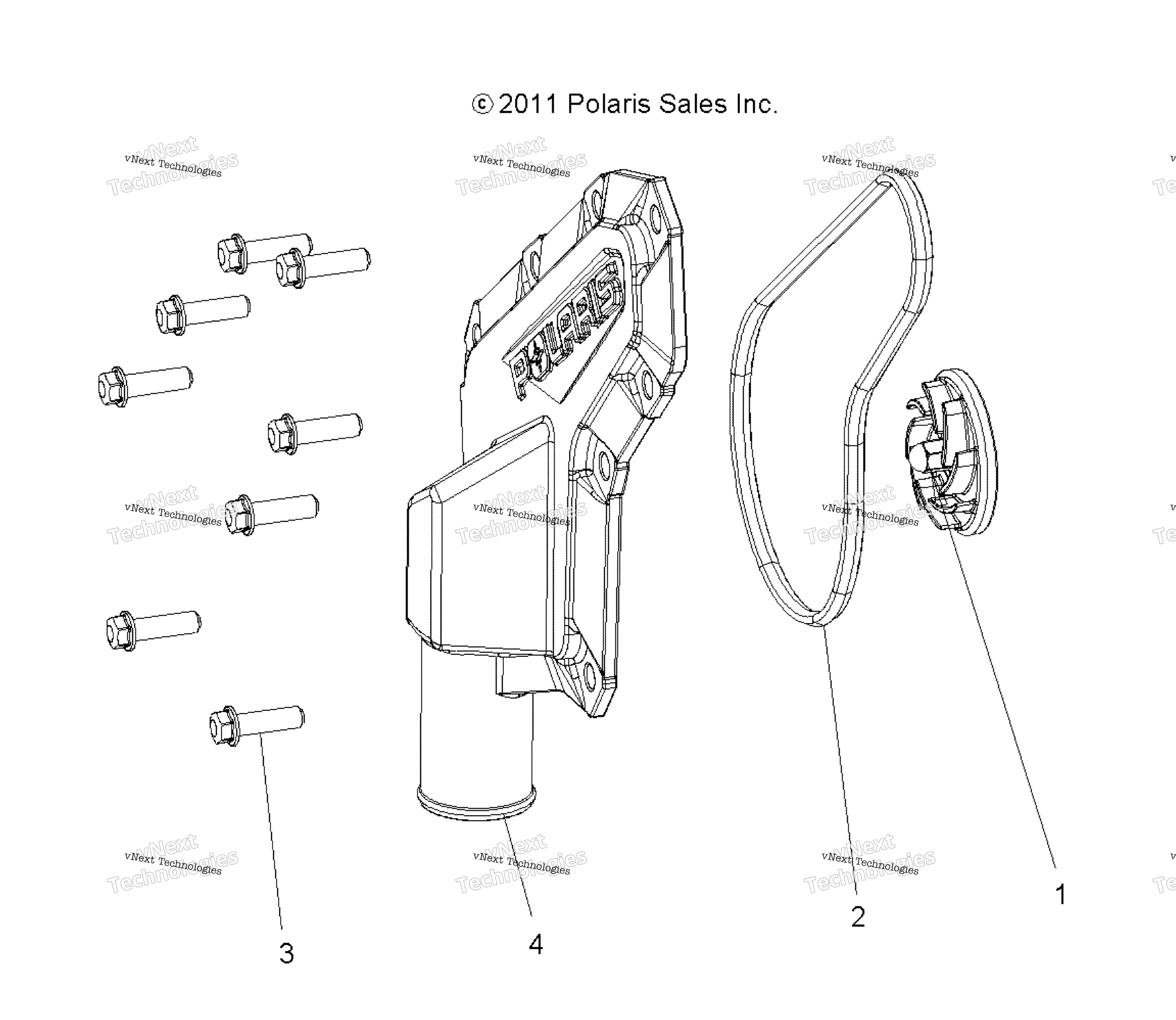 Engine, Waterpump Impeller & крышка R17rna57a1 / A9 / Eam / Nm