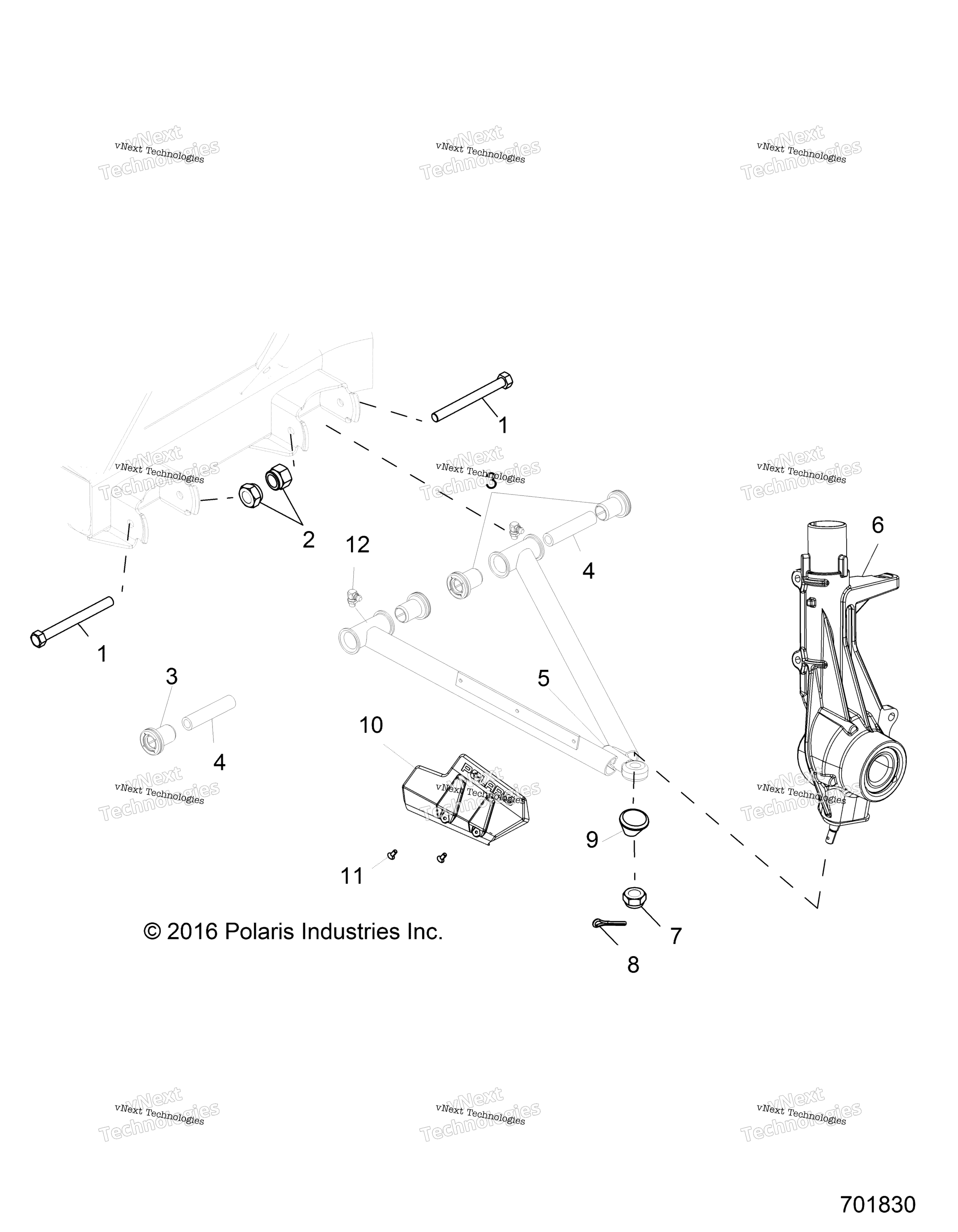 Suspension, рычаг & стойка крепление R17rna57a1 / A9 / Eam / Nm