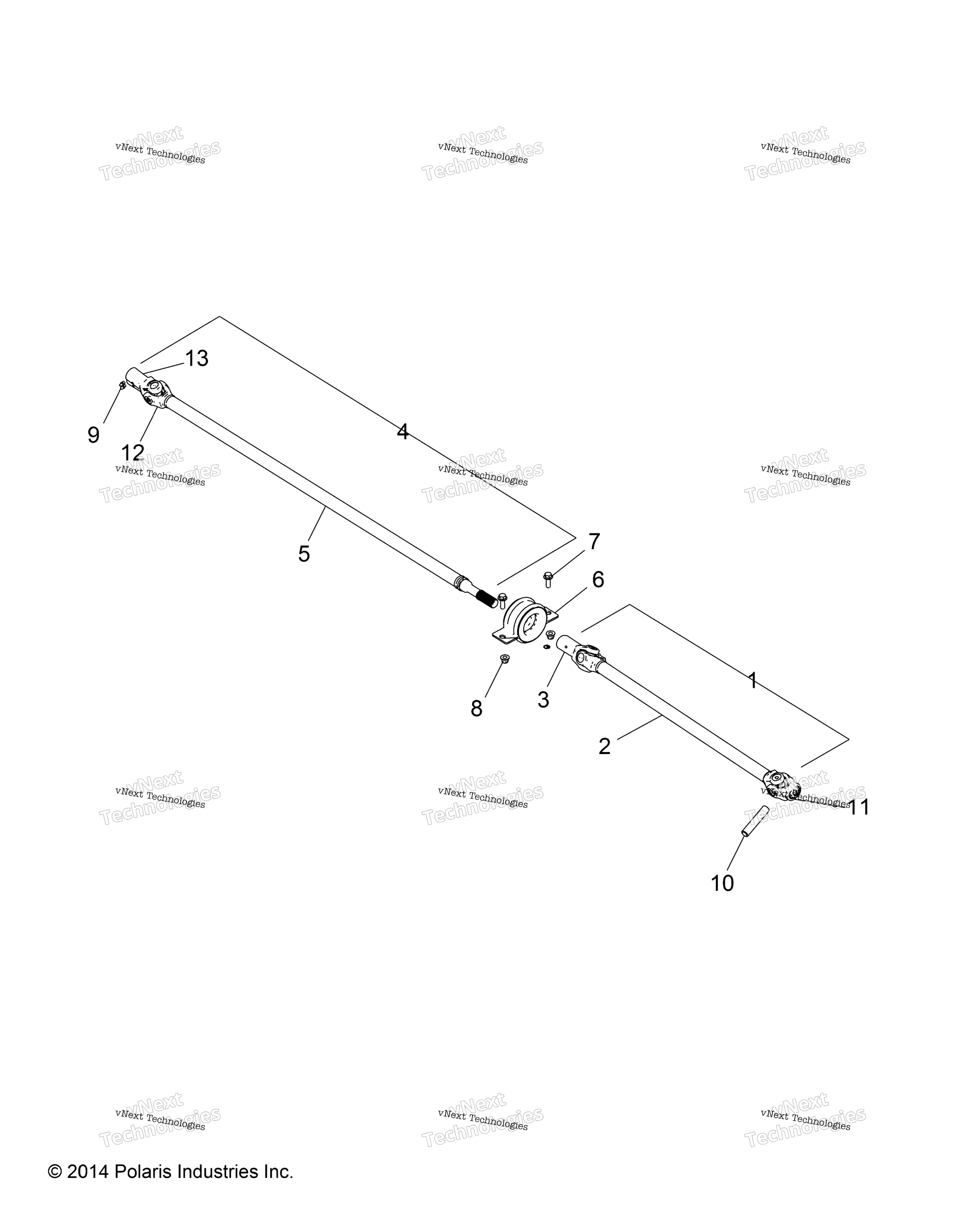 Трансмиссия, передний кардан R18rna57b1/B9/Ebv