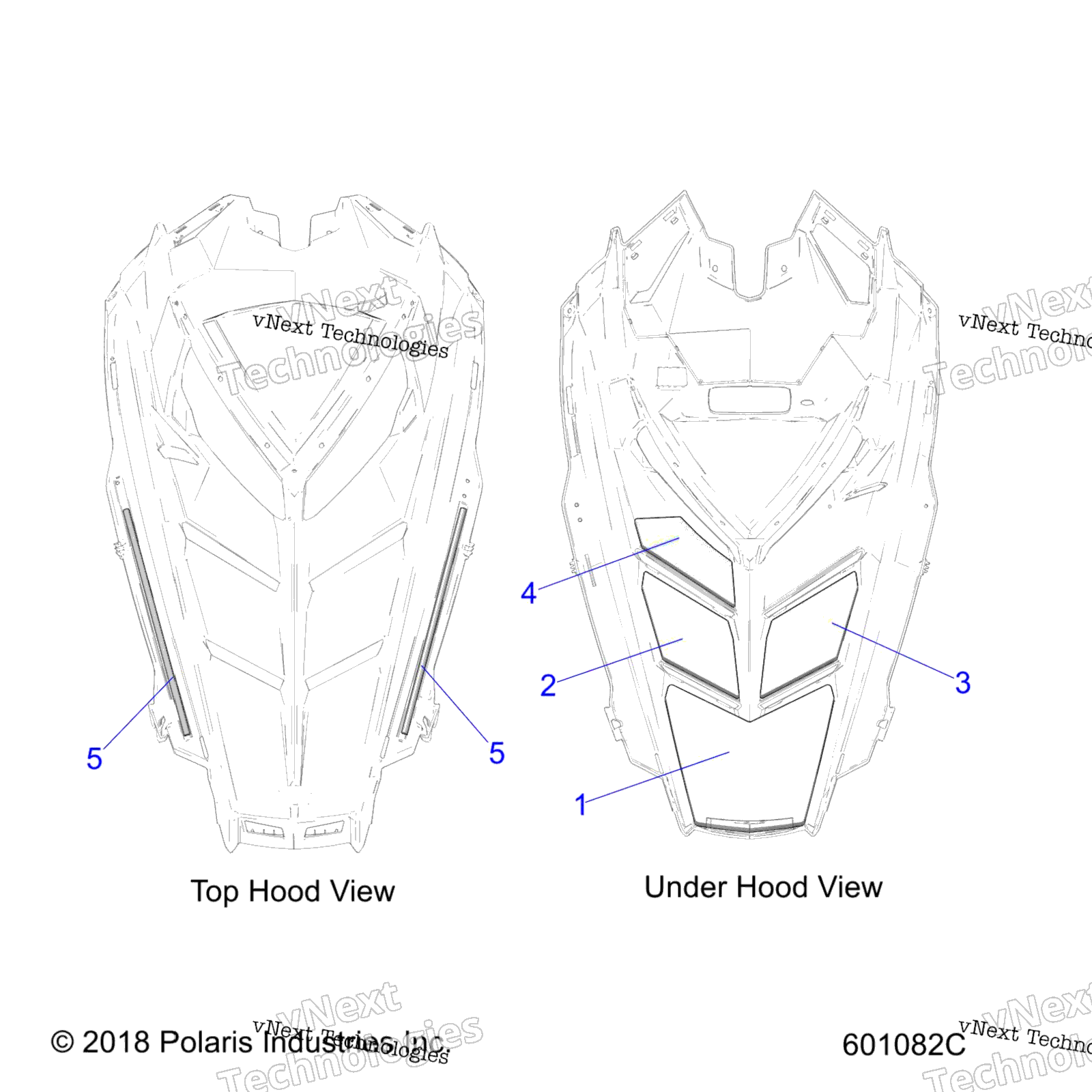 Body, Hood Foam / Seal