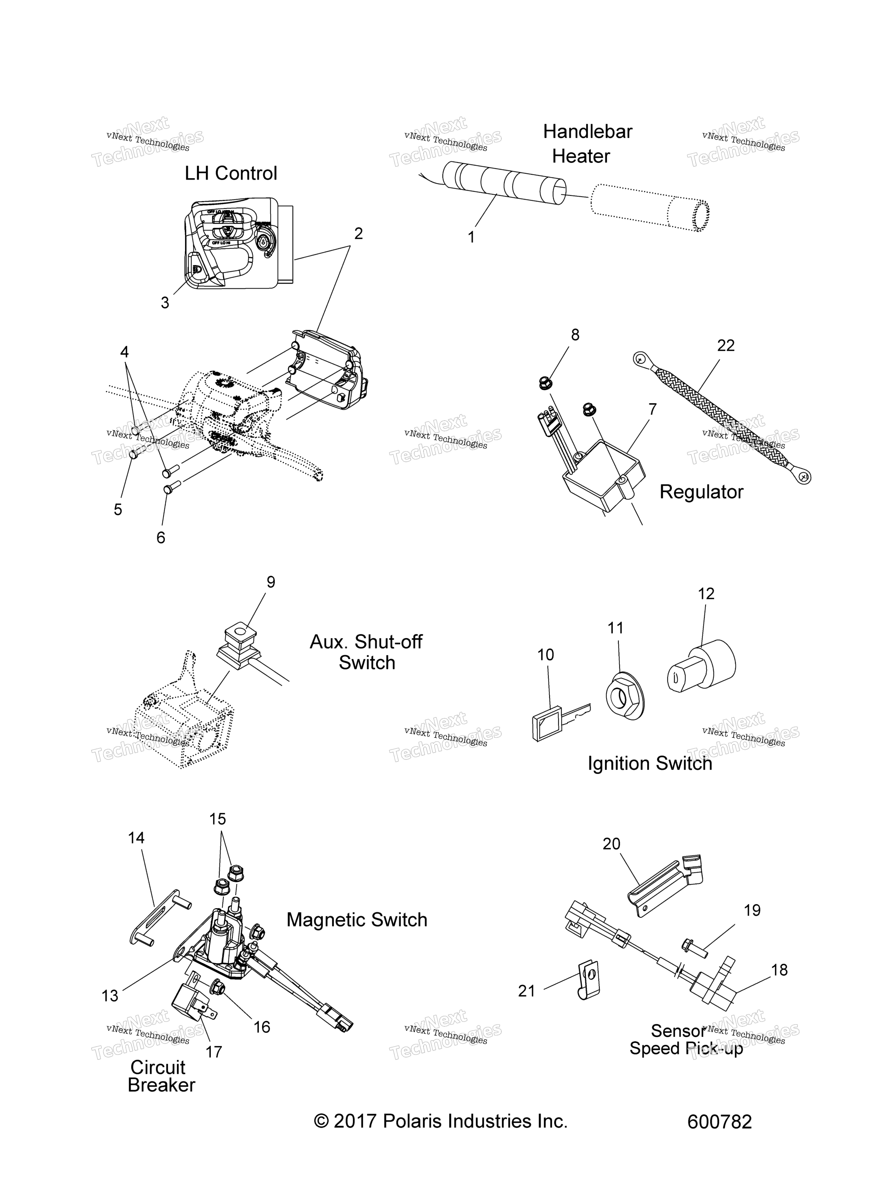 Electrical, Switches & Components All опции