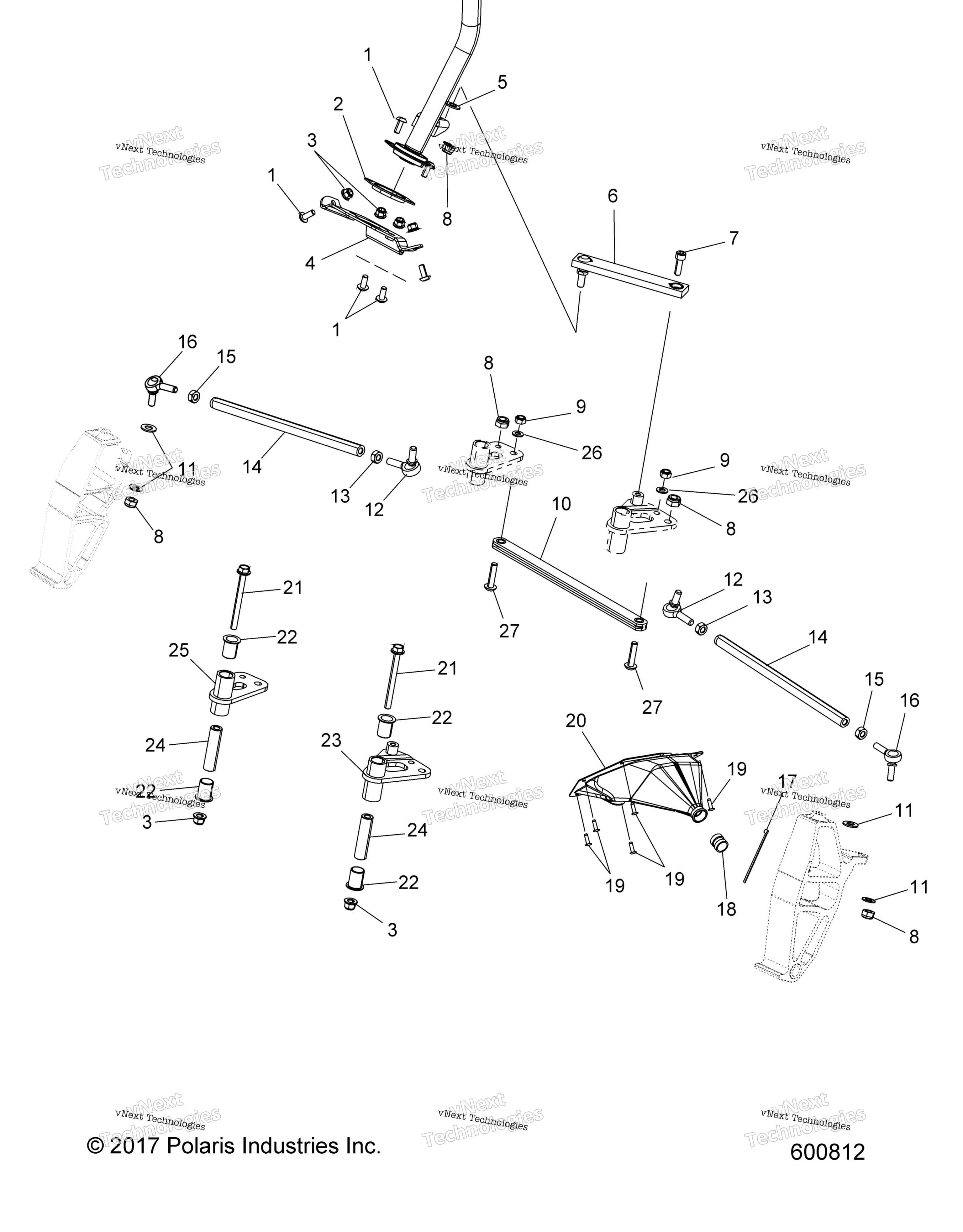 Steering, нижний