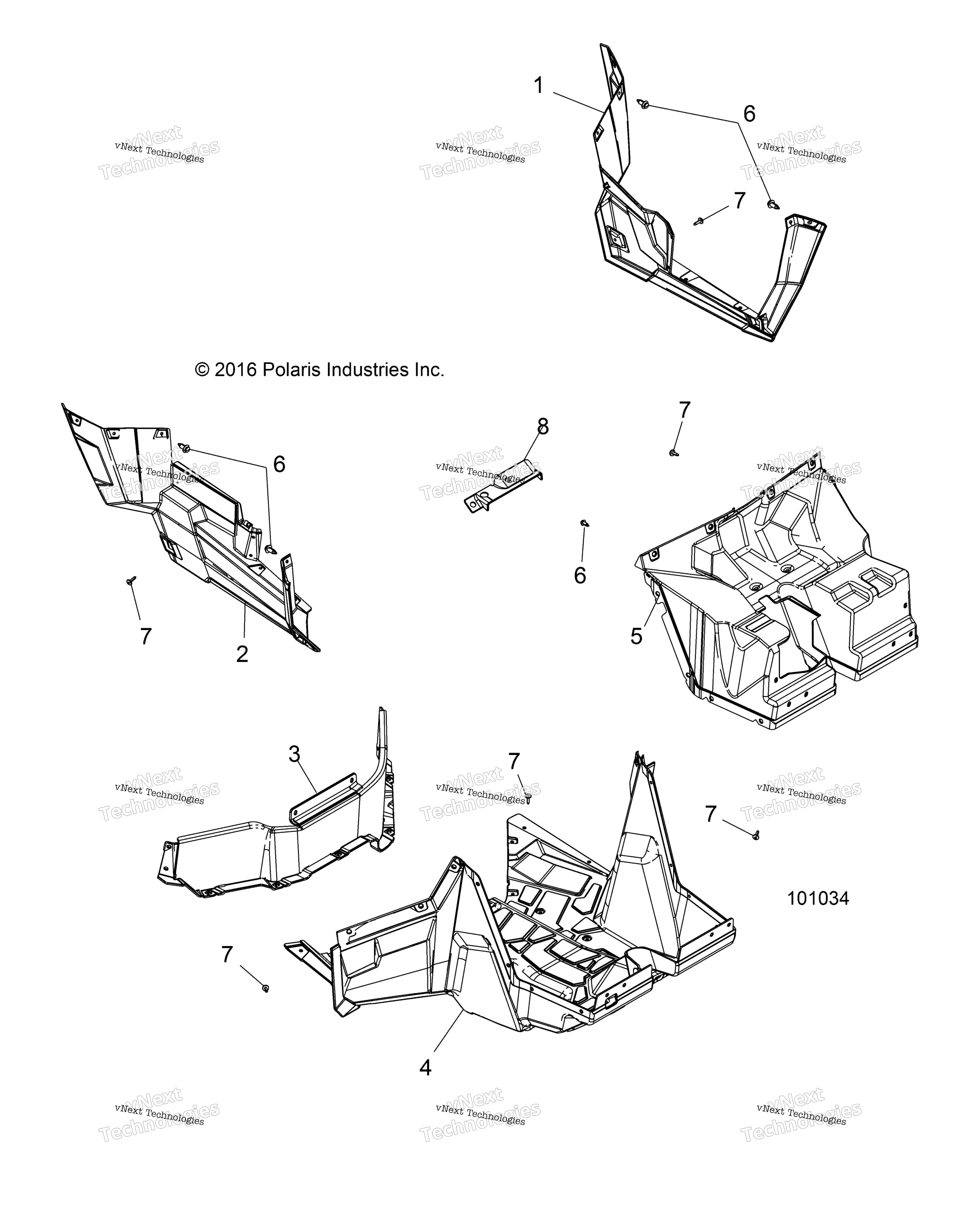 Body, Floor и Rocker Panels