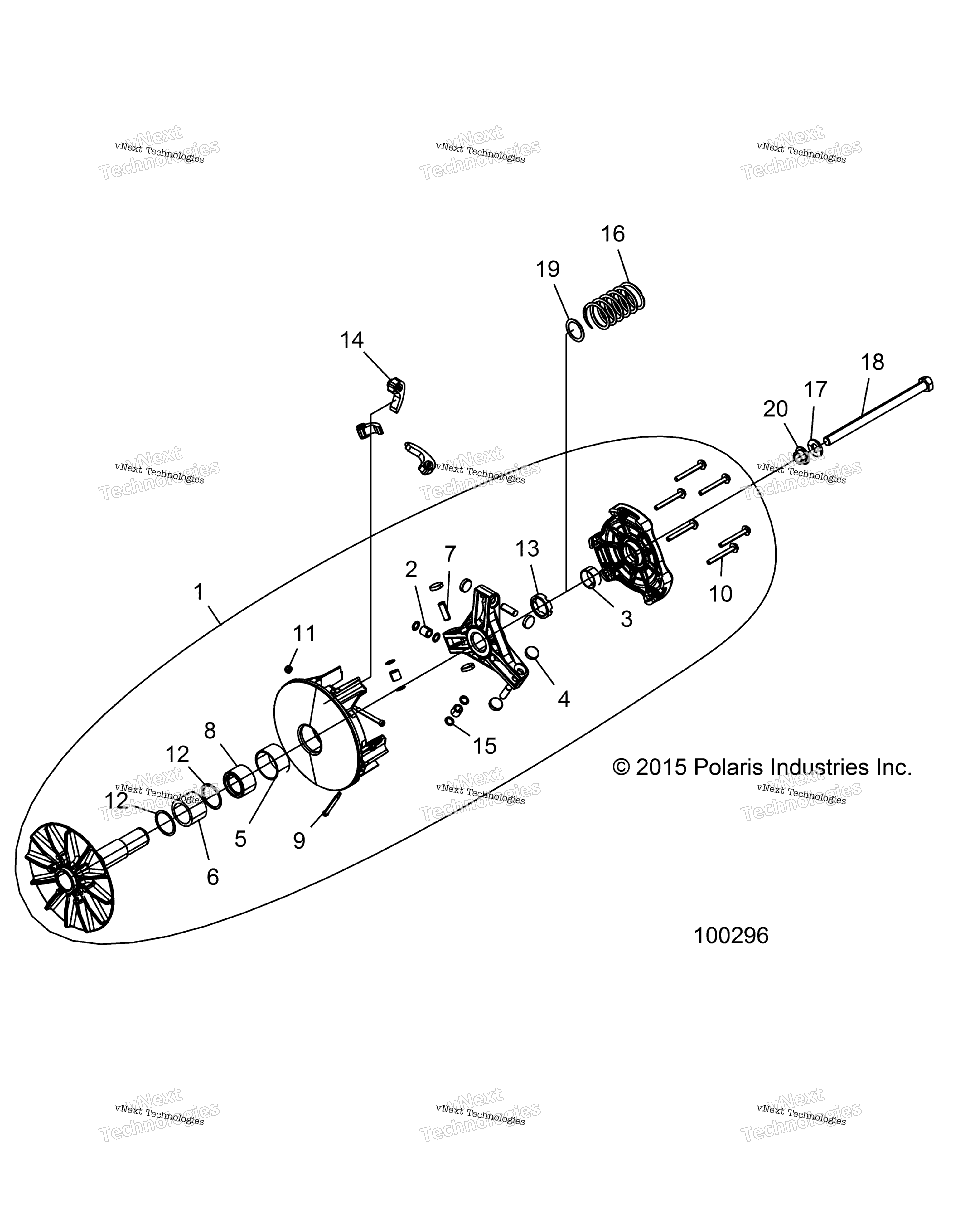 Привод Train, Clutch, Primary