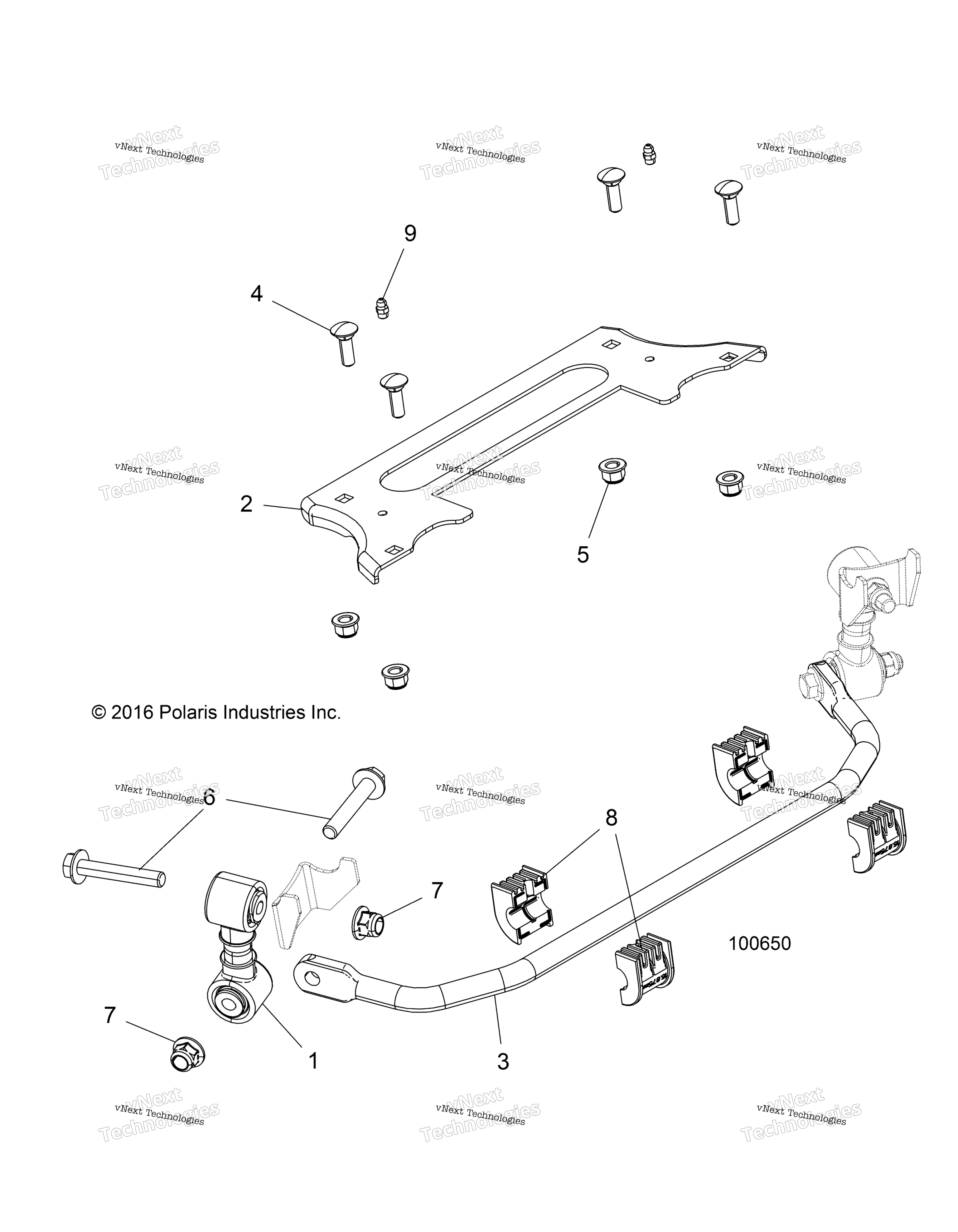Suspension, Stabilizer Bar, передний