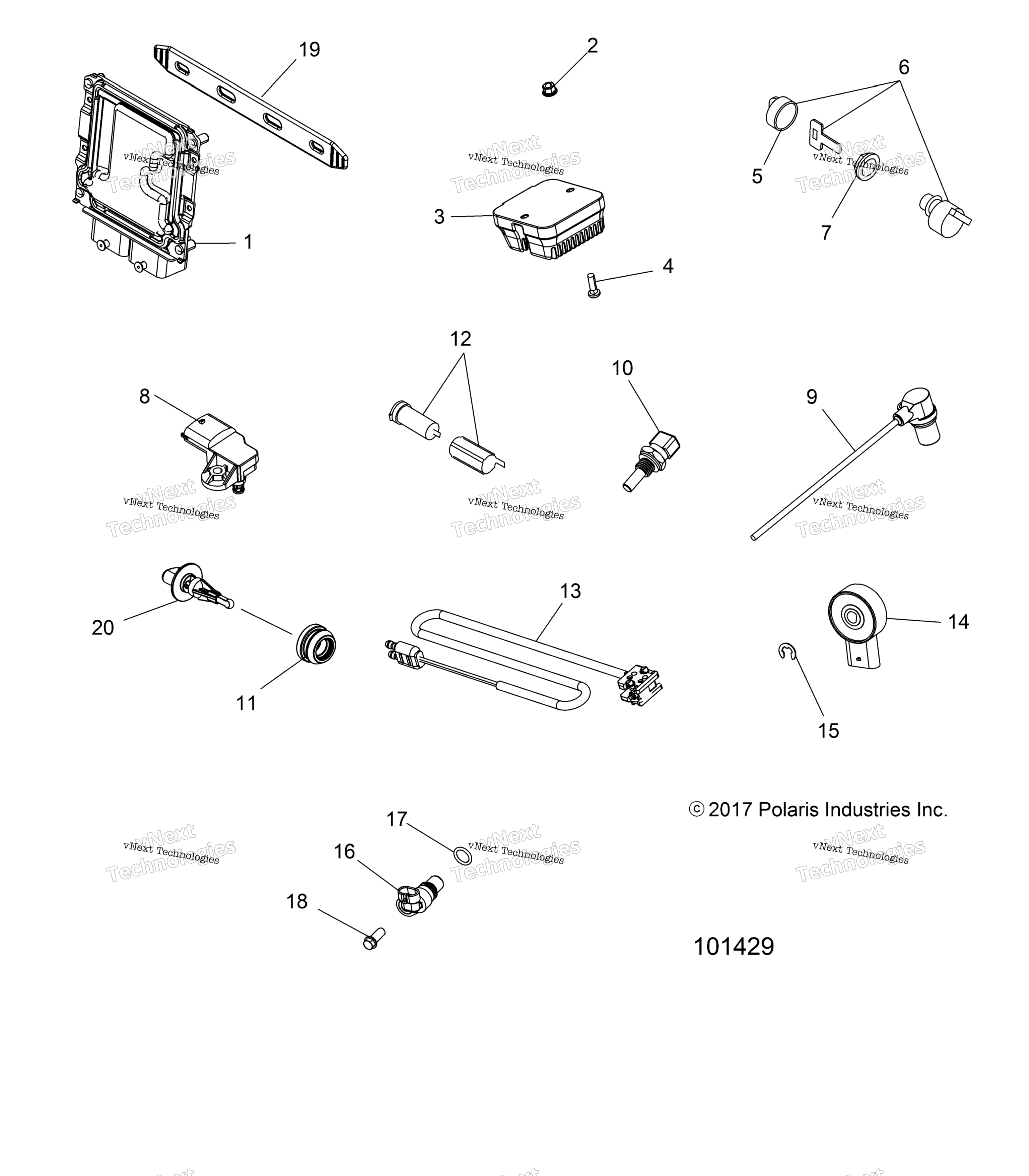 Electrical, Switches, Sensors, Ecu & управление Modules