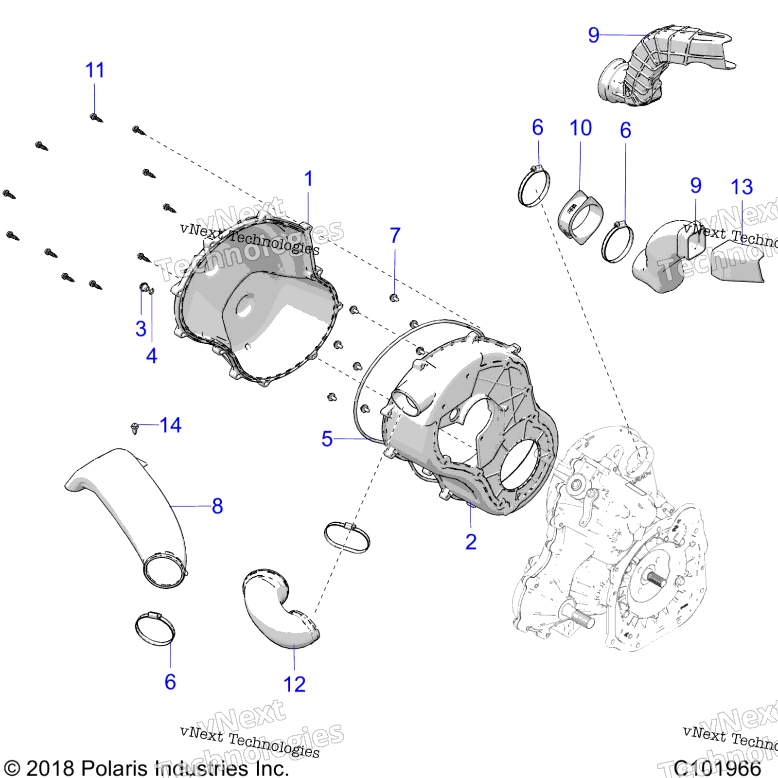 Body, сцепление крышка A19sxa85b1 / B4 / Sxe85bc / B9 / Zbj