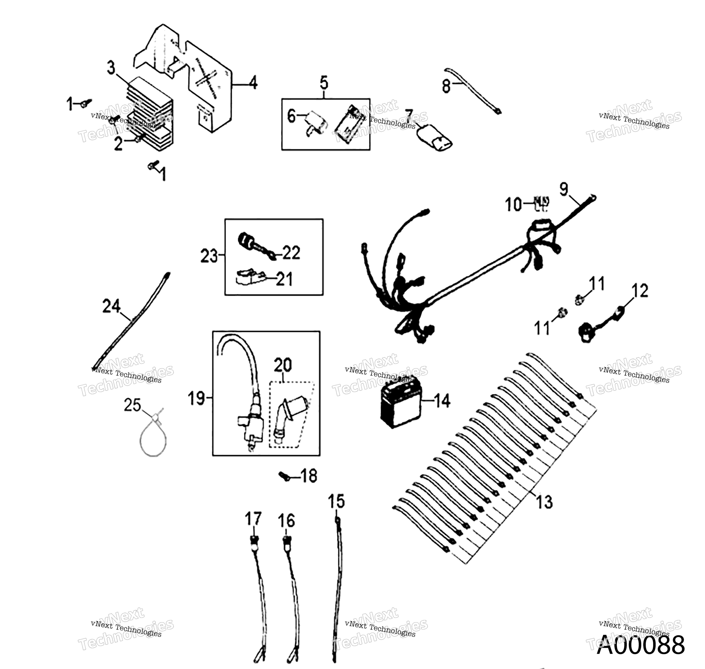 Электрооборудование Parts