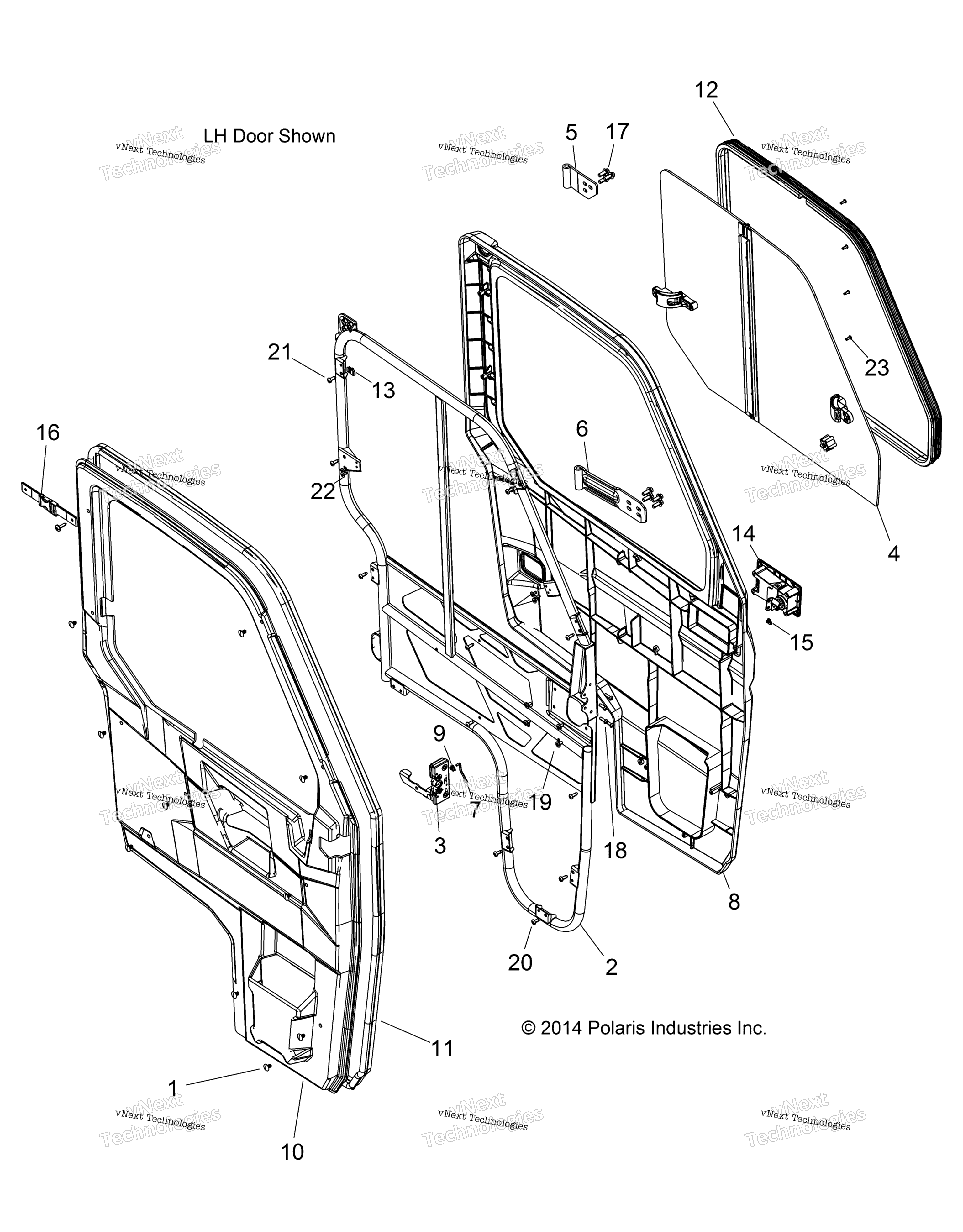 Body, Door, Full R17rtu99av / Bv