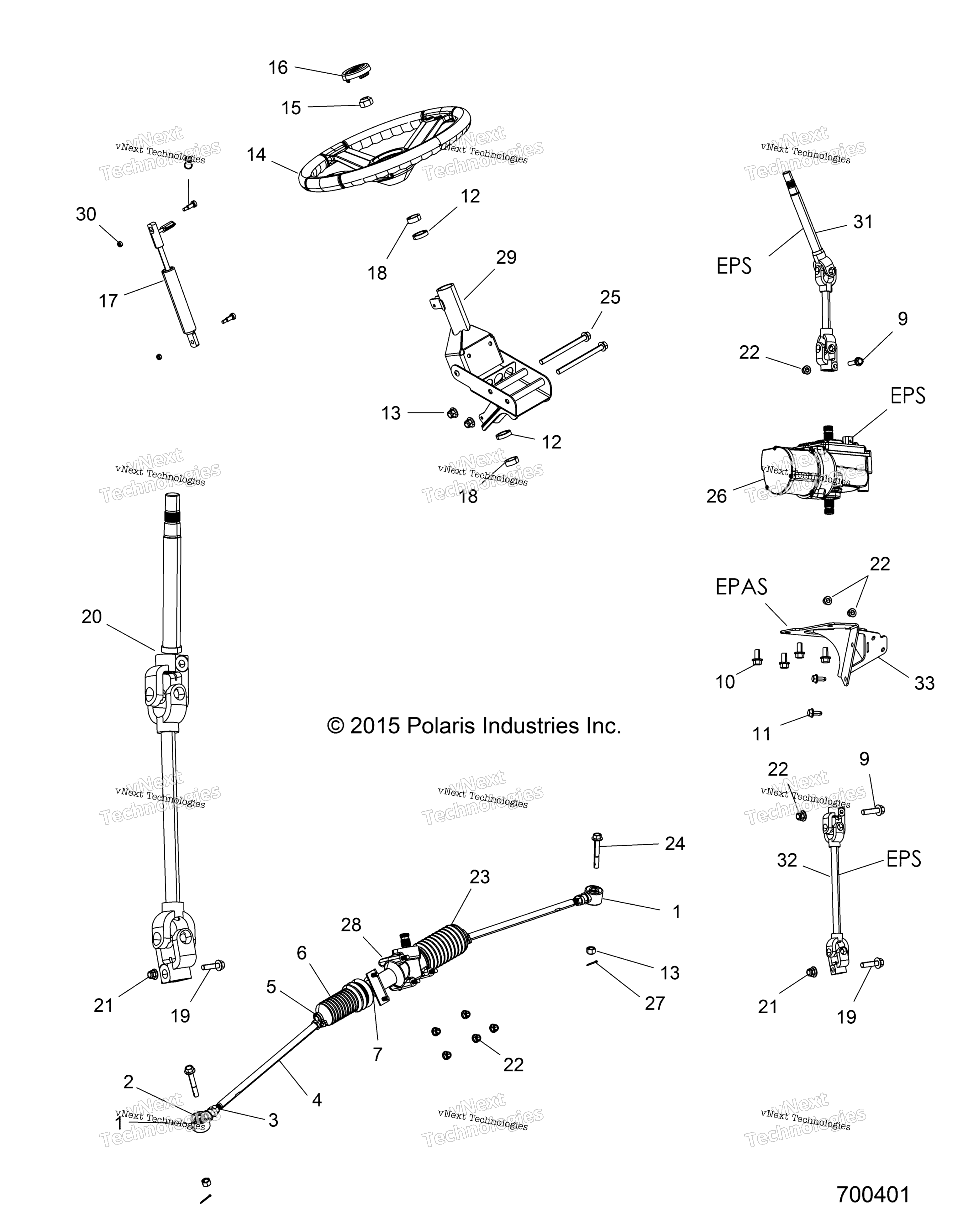Steering, рулевое управление Asm. R17rt_99 All Options